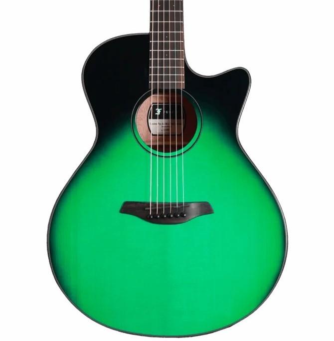 Furch Spectra Plus Series Gc-EM Acoustic Guitar in Bled Emerald - spectra-plus-gc-em-bled-emerald-front-670x1340 cropped.jpg