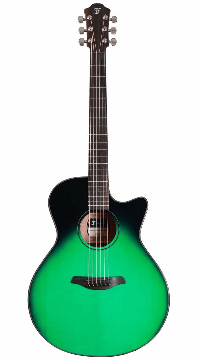 Furch Spectra Plus Series Gc-EM Acoustic Guitar in Bled Emerald - spectra-plus-gc-em-bled-emerald-front-670x1340.jpg