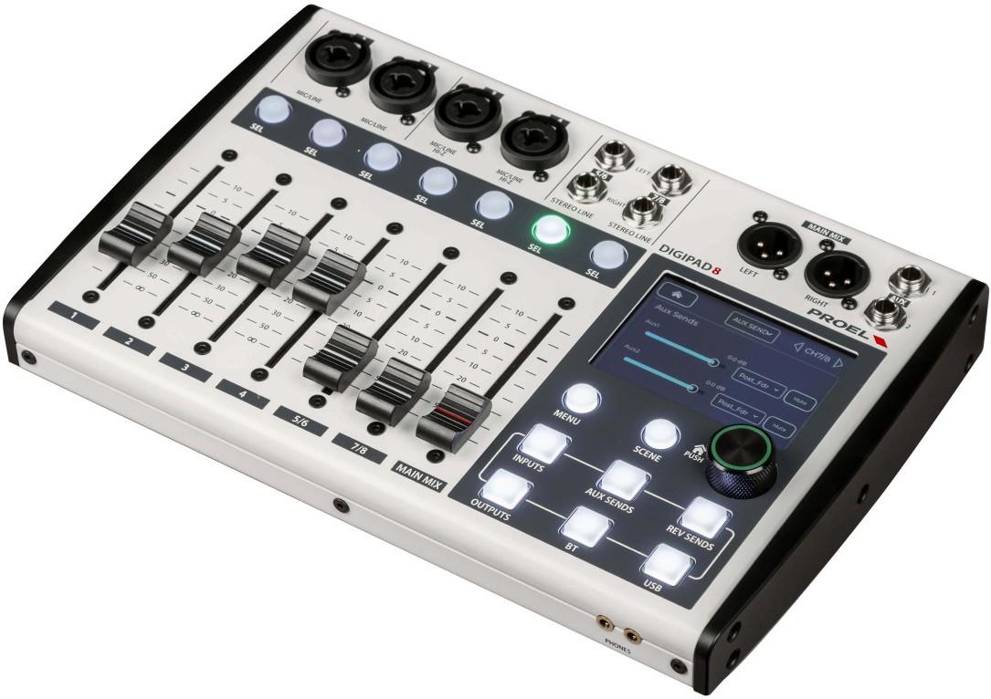 Proel Digipad 8 - 8 Channel Digital Mixer - DIGIPAD8_8.jpg