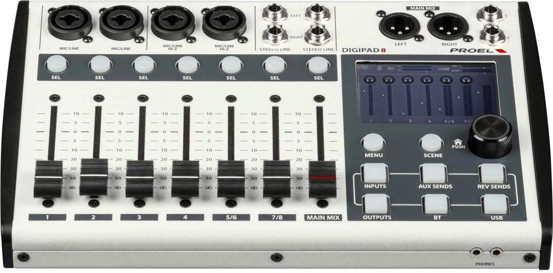 Proel Digipad 8 - 8 Channel Digital Mixer - DIGIPAD8_2.jpg