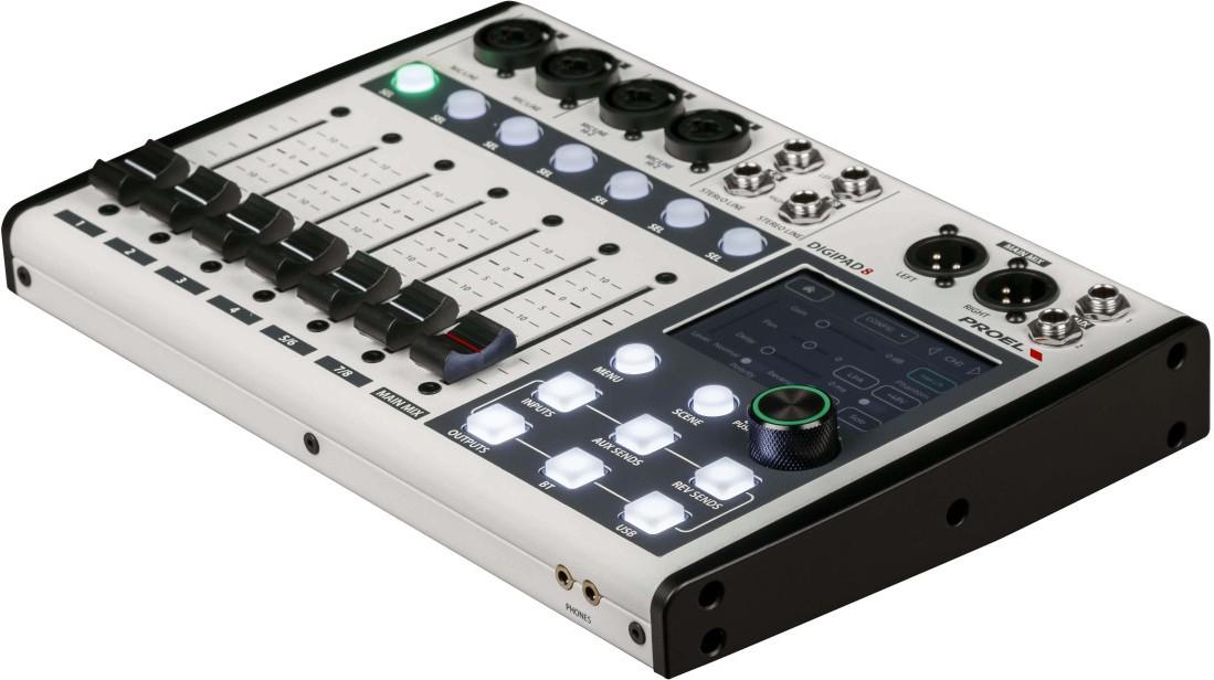 Proel Digipad 8 - 8 Channel Digital Mixer - DIGIPAD8_7.jpg