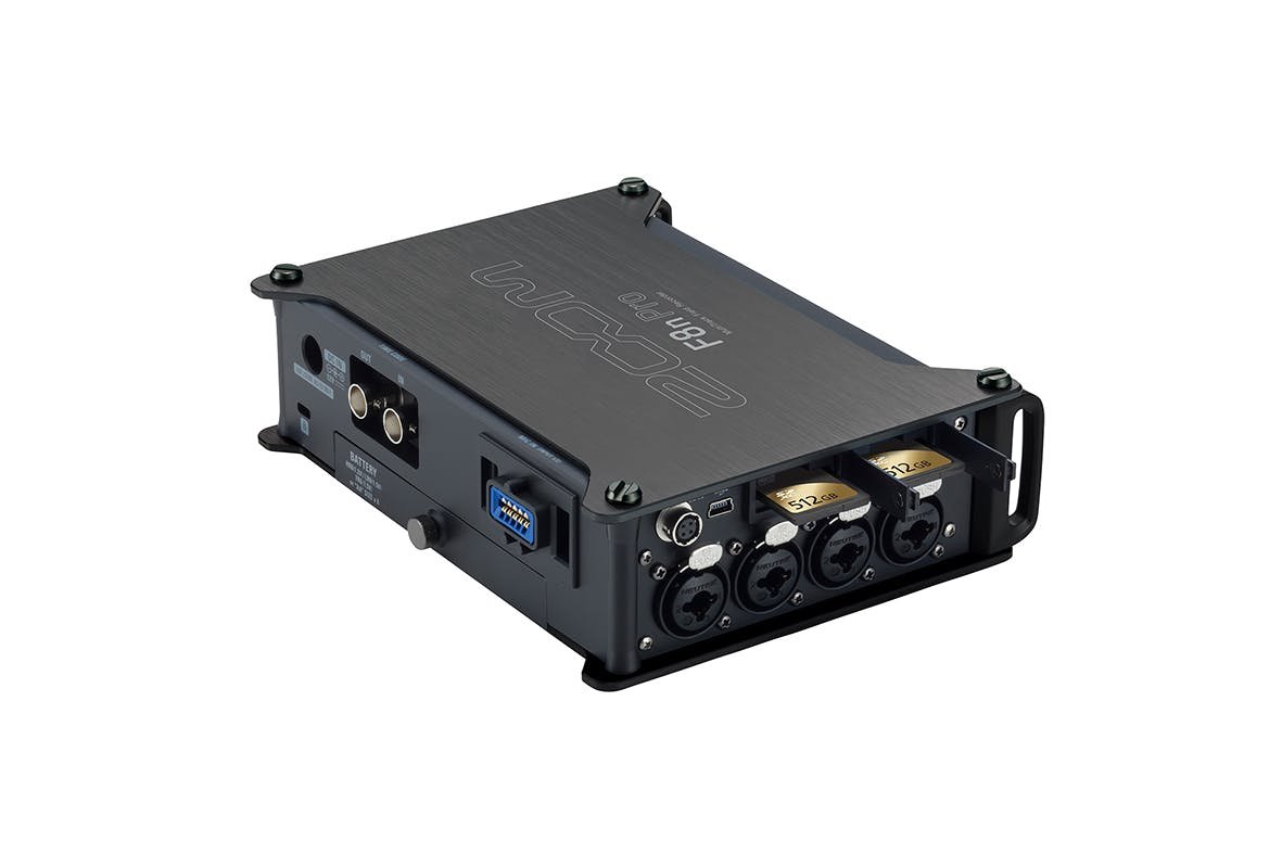 Zoom F8NPro Field Recorder - 501210-F8nPro_rear_slant_left_press.jpg