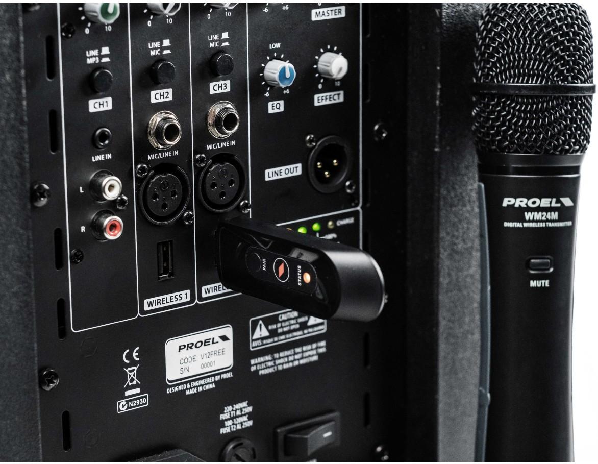 PROEL V10FREE 400W Battery Powered PA System - V10FREE_5.jpg