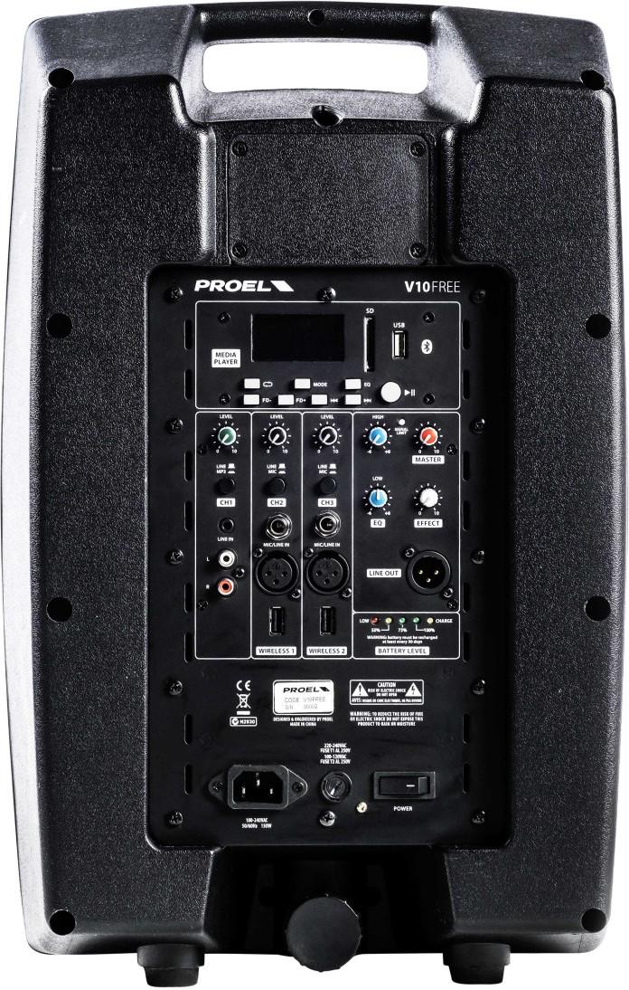 PROEL V10FREE 400W Battery Powered PA System - V10FREE_2.jpg
