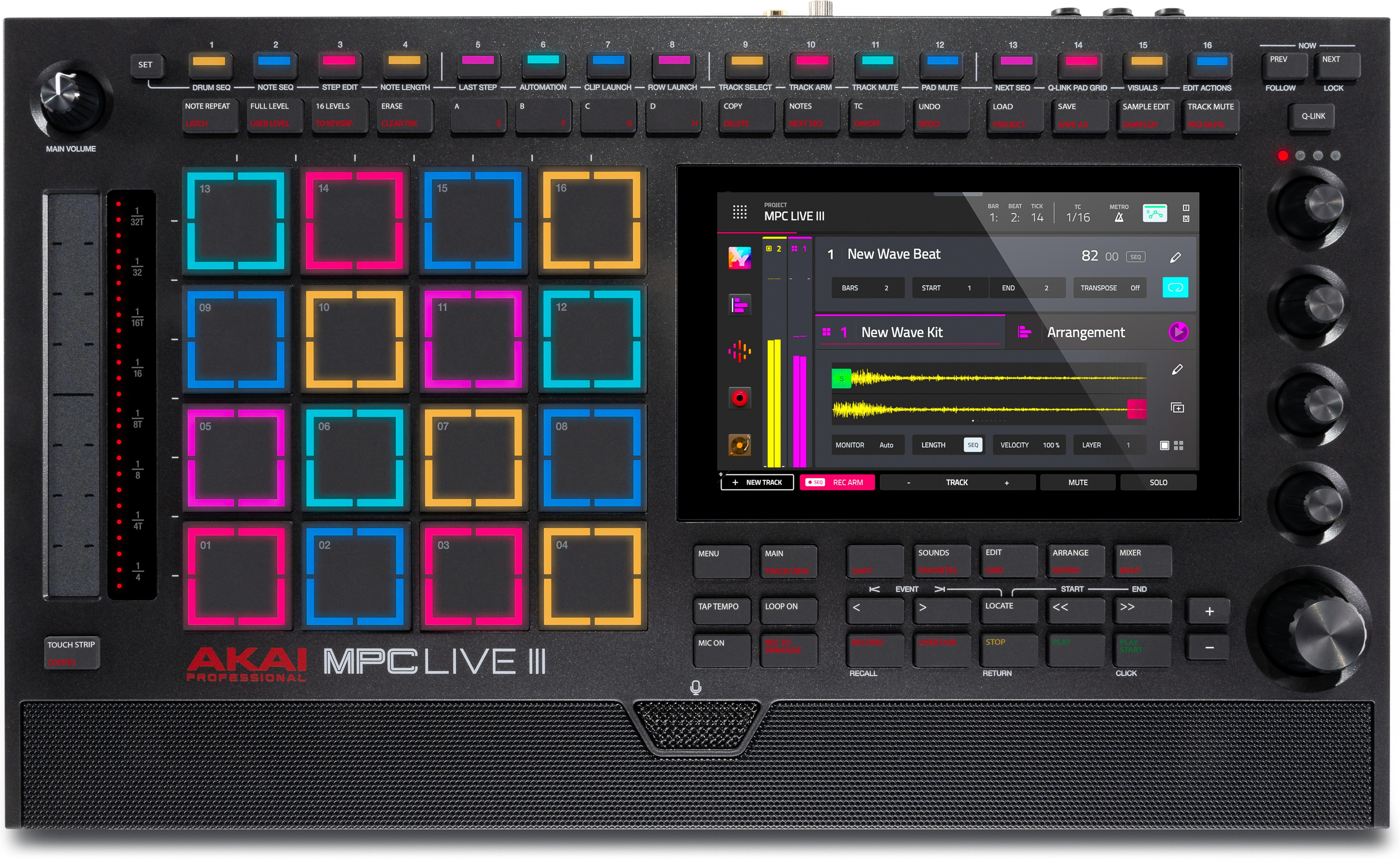 Akai MPC LIVE 3 Sampler + Sequencer - Andertons Music Co.