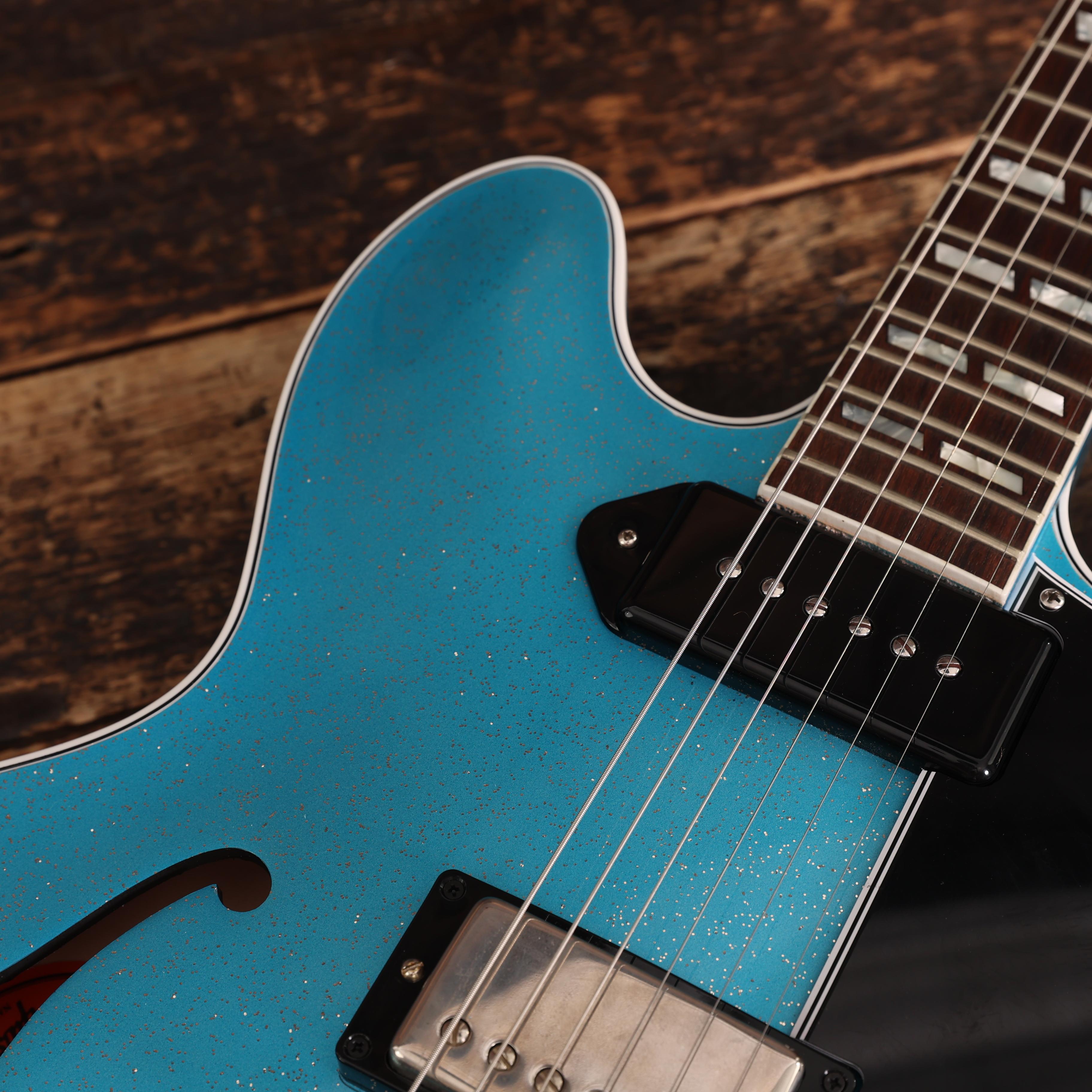 Gibson Custom Select 1964 ES-345 Reissue VOS with Bigsby in Sapphire Mist - 140871 (27).JPG