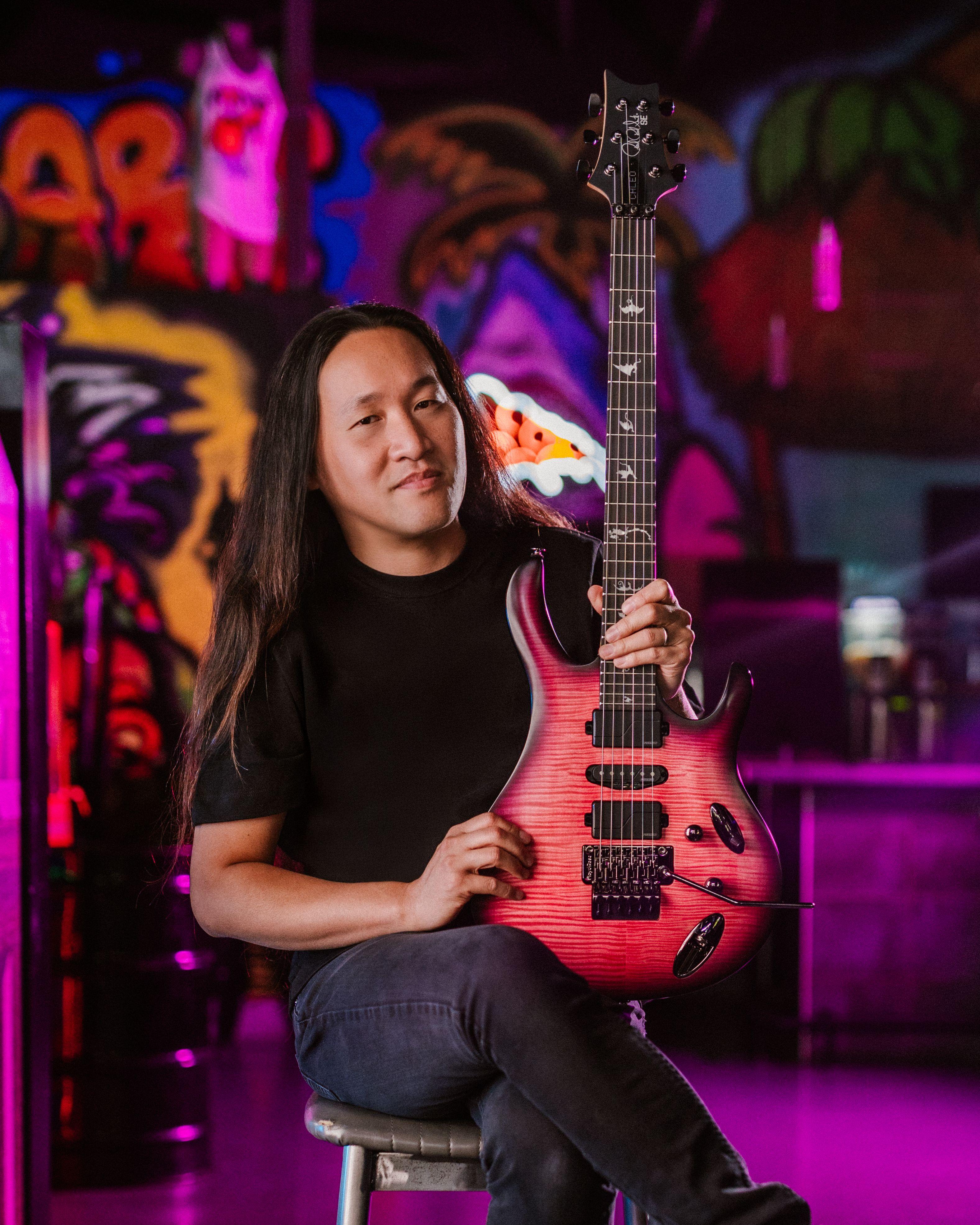 PRS SE Chleo Herman Li Signature Electric Guitar in Orchid Dusk - Approved 2025 Herman Li - SE Chleo-9_compressed.jpg
