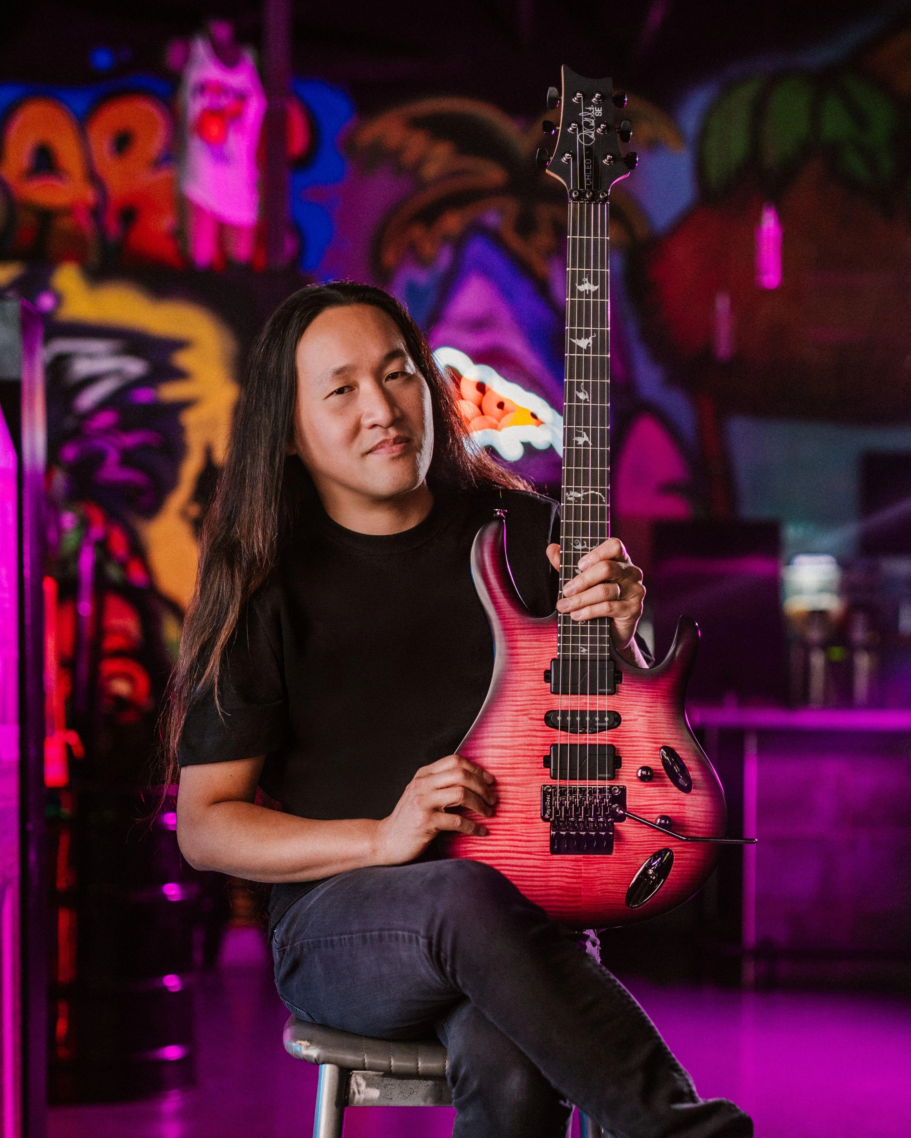 PRS SE Chleo Herman Li Signature Electric Guitar in Orchid Dusk - Approved 2025 Herman Li - SE Chleo-9_compressed.jpg