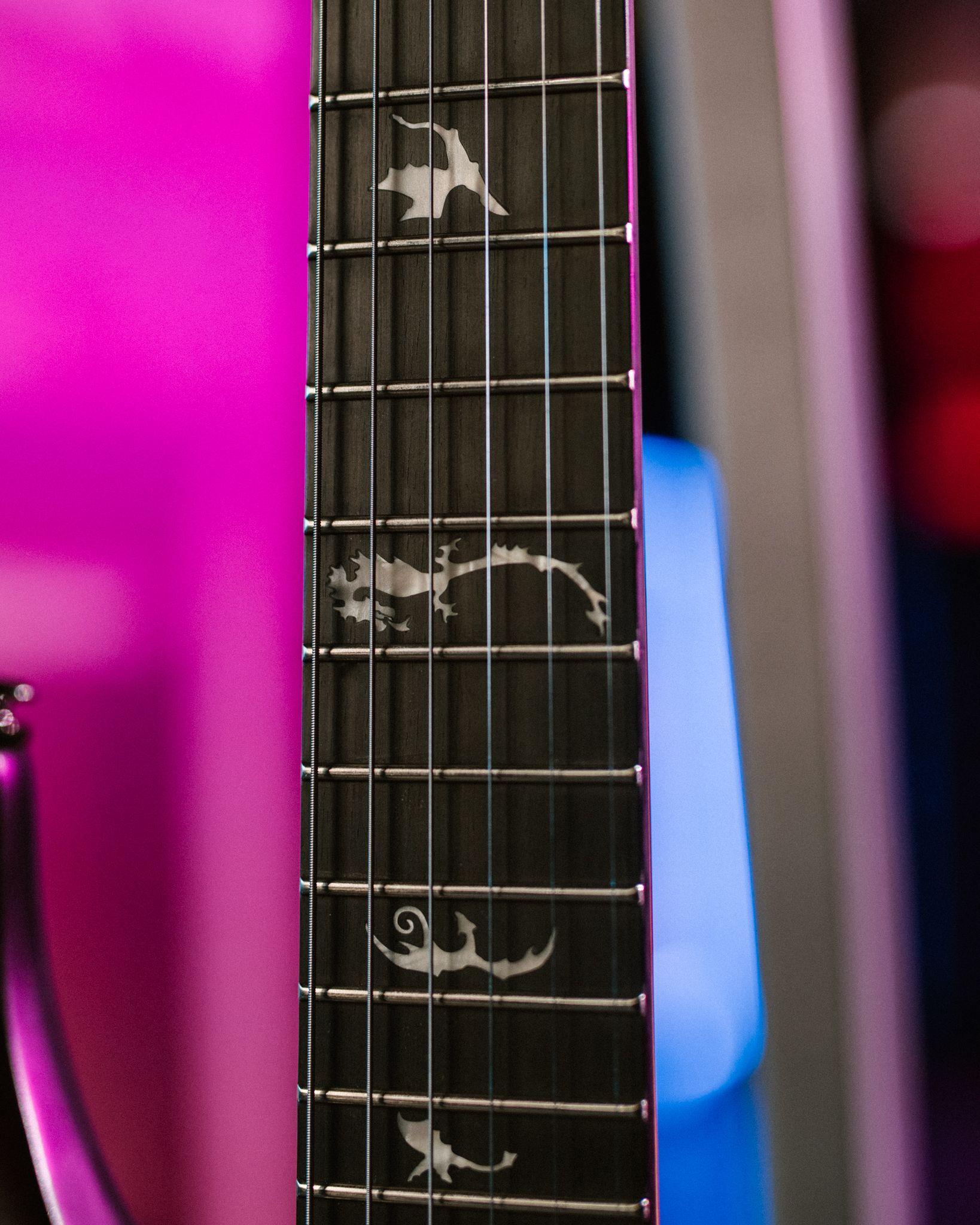 PRS SE Chleo Herman Li Signature Electric Guitar in Charcoal Purple Burst - SE Chleo-4_compressed.jpg