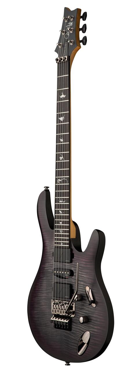 PRS SE Chleo Herman Li Signature Electric Guitar in Charcoal Purple Burst - SE Chleo Charcoal Purple Burst_3quarter_compressed.jpg