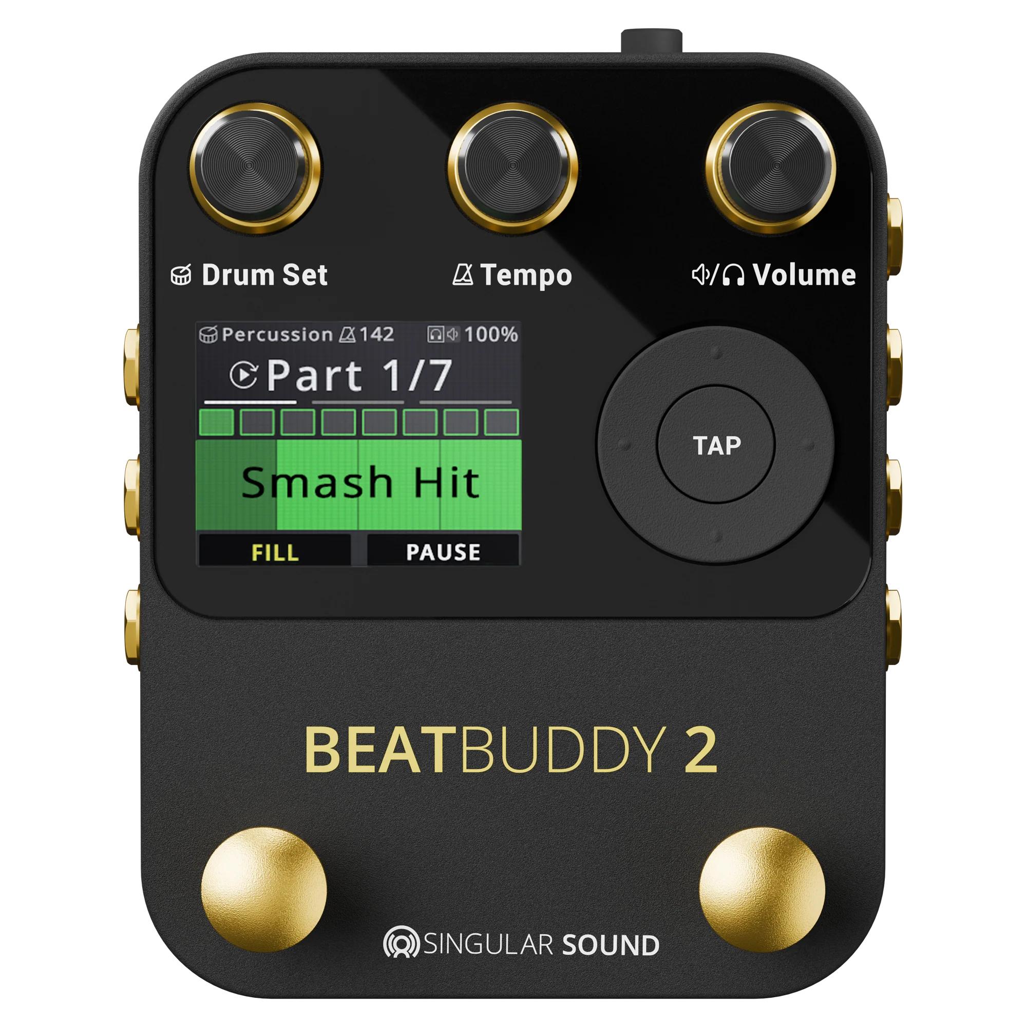 Singular Sound BeatBuddy 2 Drum Machine Pedal - BB2_Front_compressed.jpg