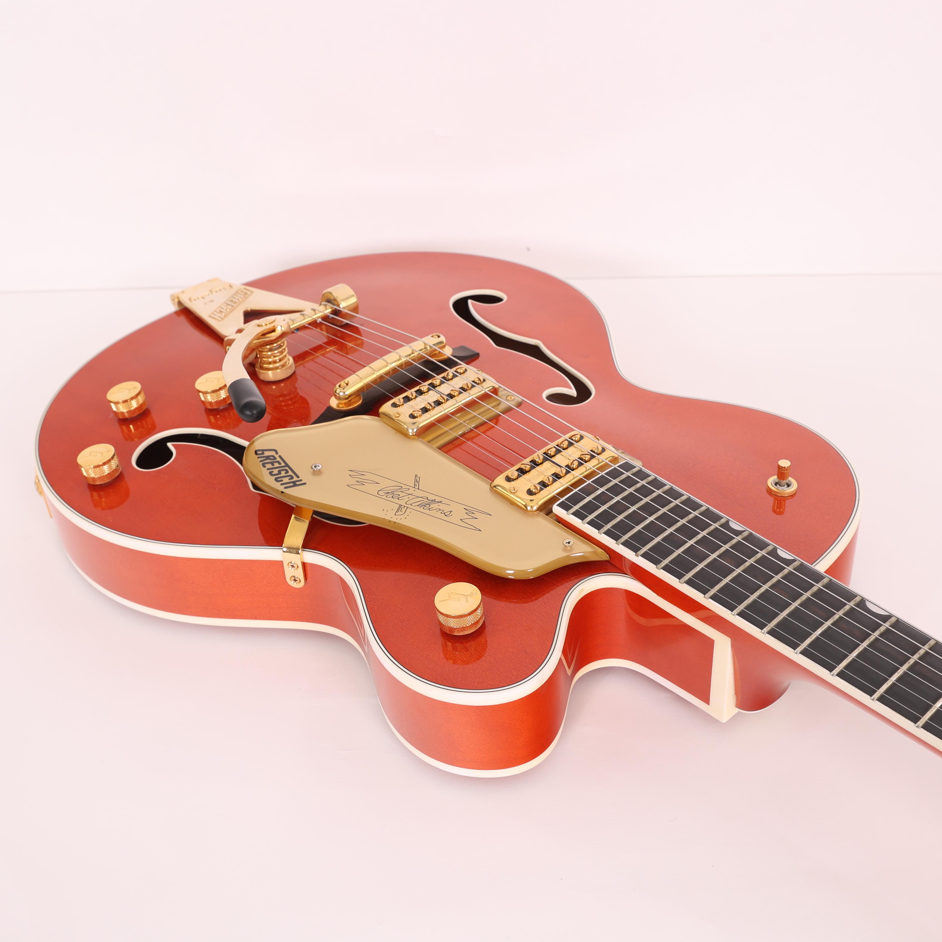 Second Hand Gretsch MIJ G6120T Chet Atkins in Orange 147 - SH-141-5147 (11).jpg