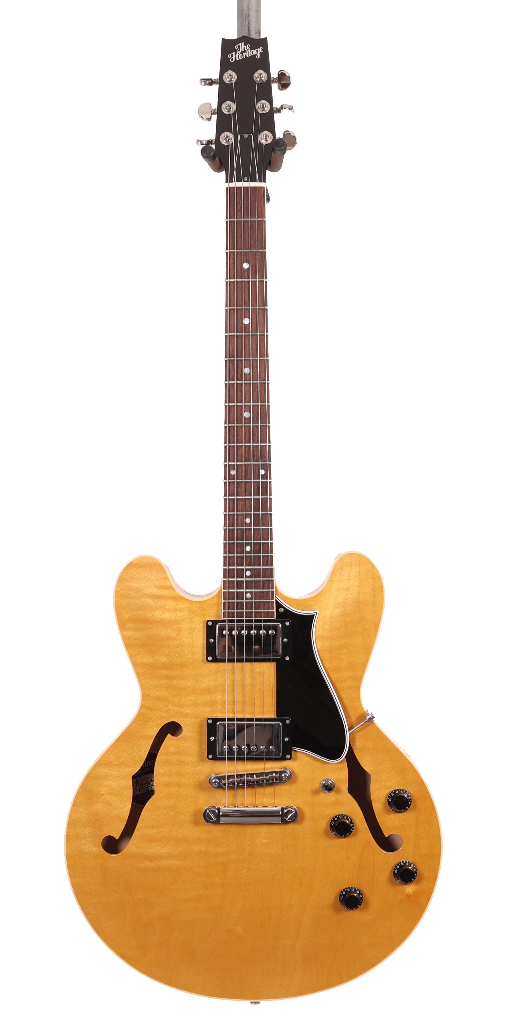 Second Hand Heritage H-535 Figured Electric Guitar in Natural 146 - SH-141-5146 (4).jpg