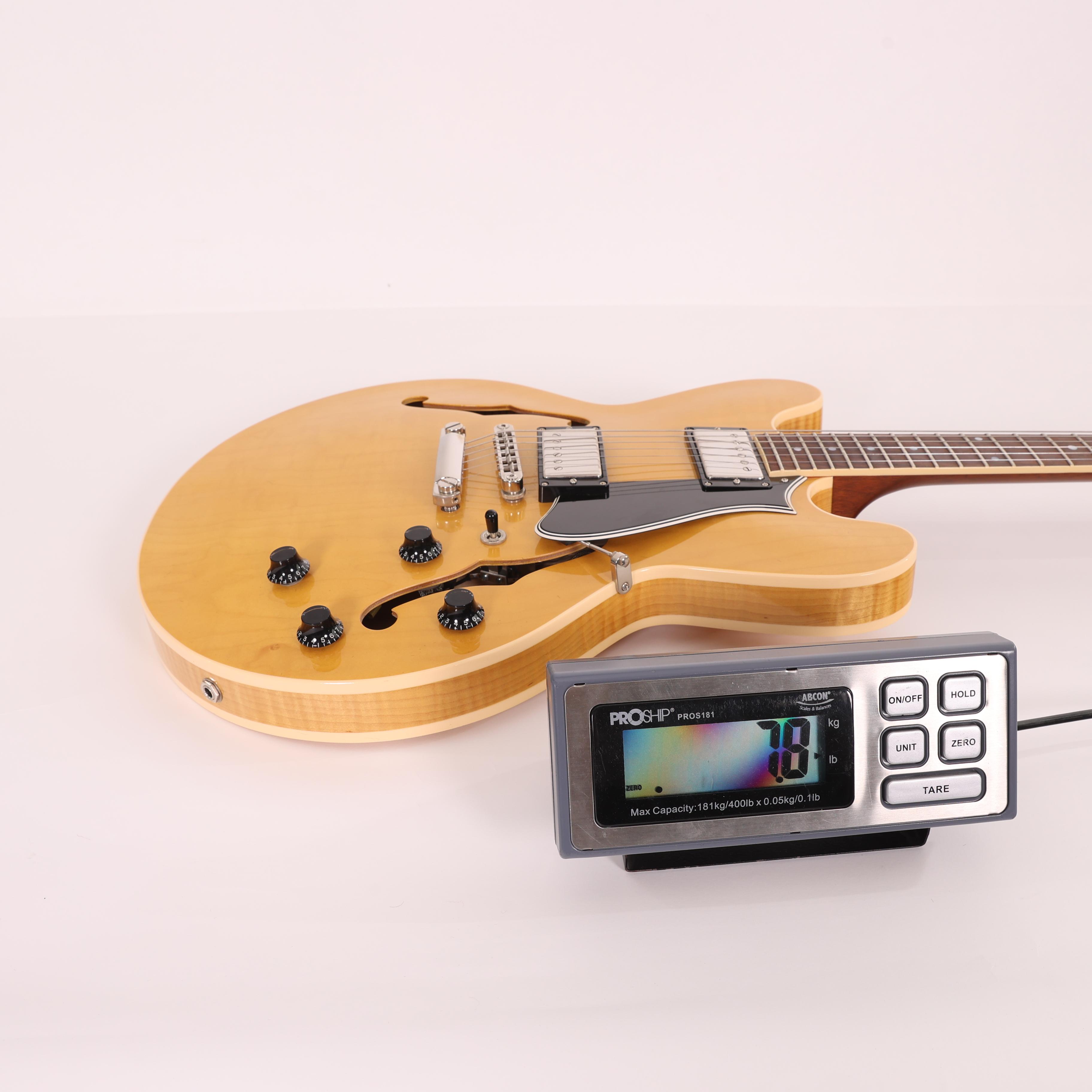 Second Hand Heritage H-535 Figured Electric Guitar in Natural 146 - SH-141-5146 (7).jpg