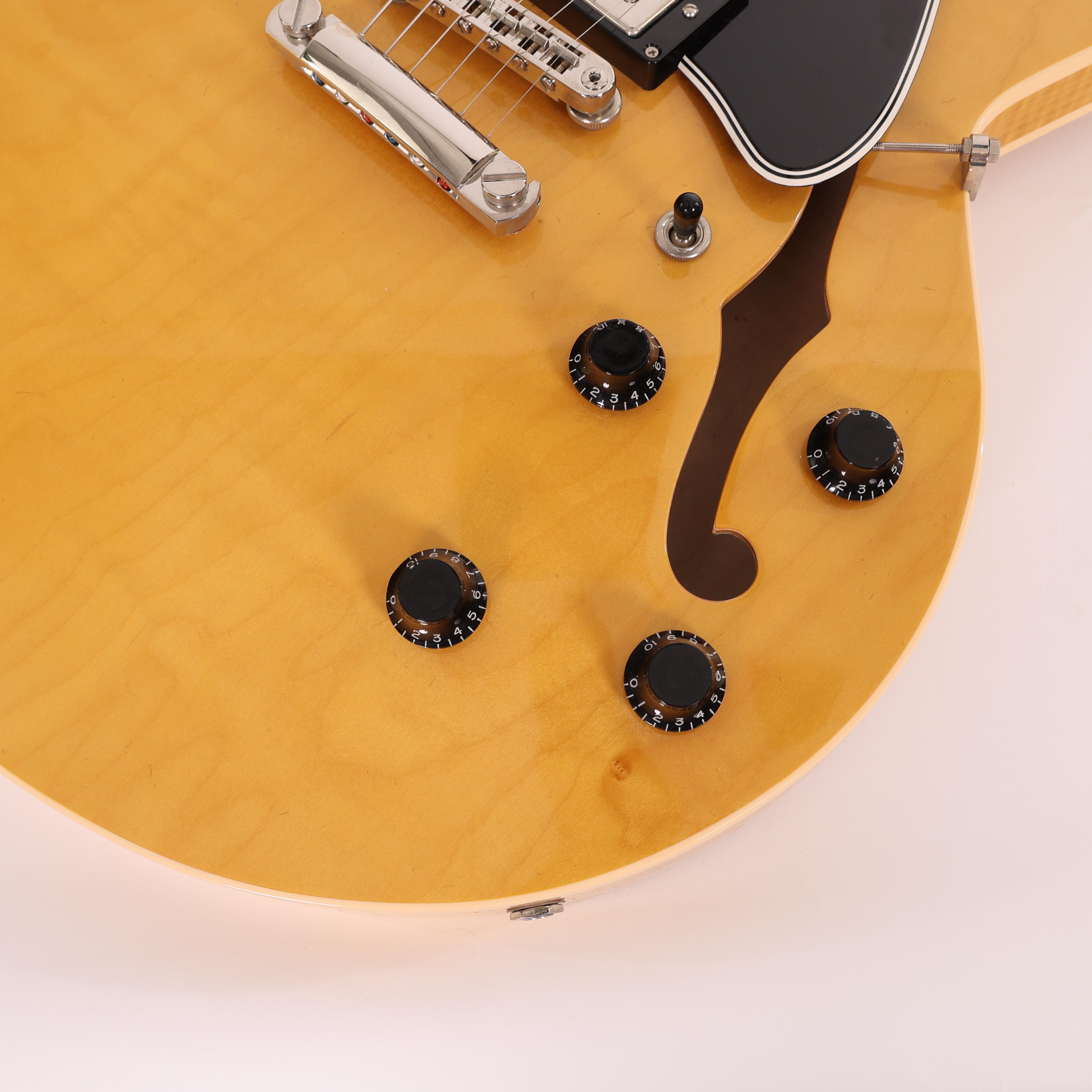 Second Hand Heritage H-535 Figured Electric Guitar in Natural 146 - SH-141-5146 (10).jpg