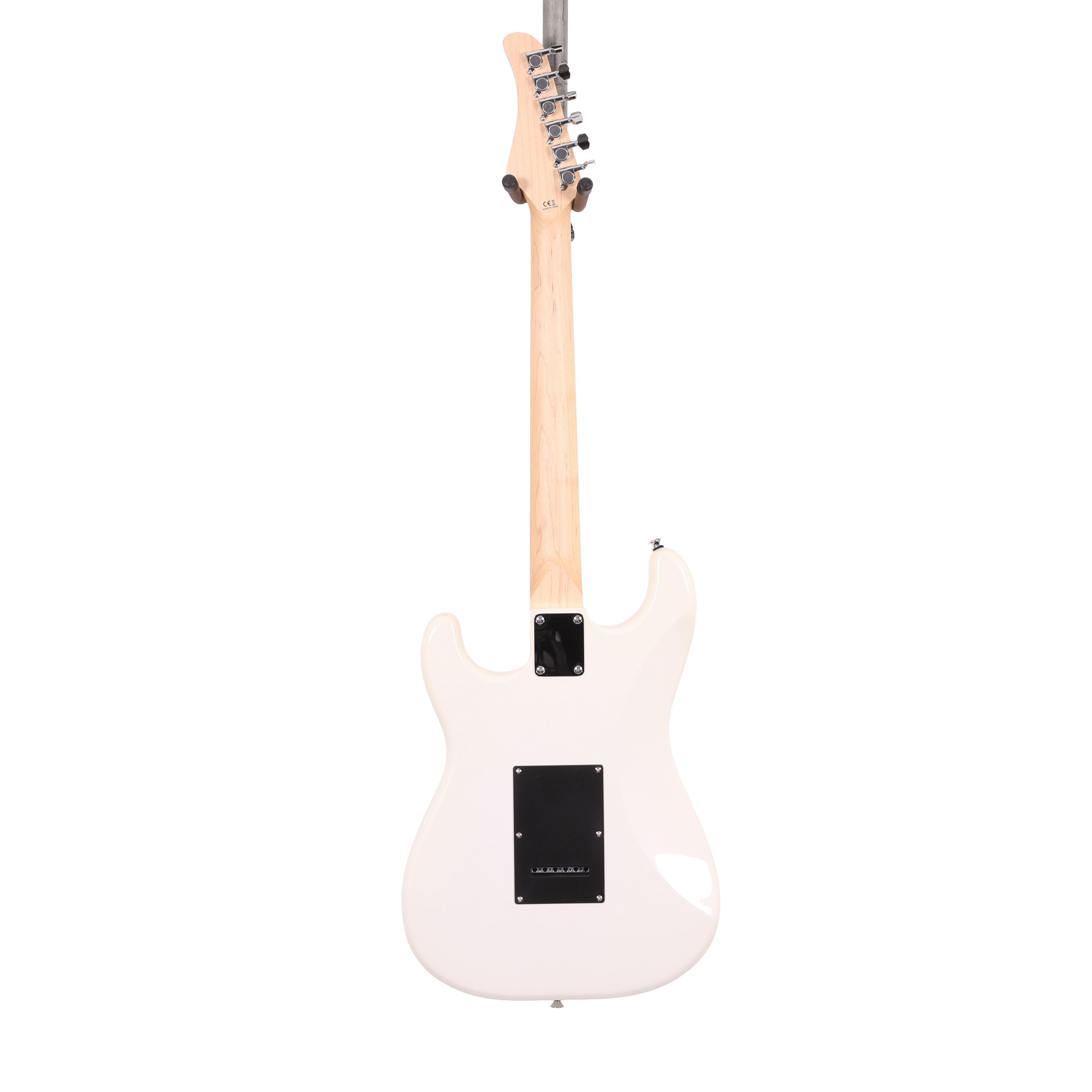 EastCoast ST2 HSS Electric Guitar in Pearl White with Maple Neck - EC-ST2-PW (4).jpg