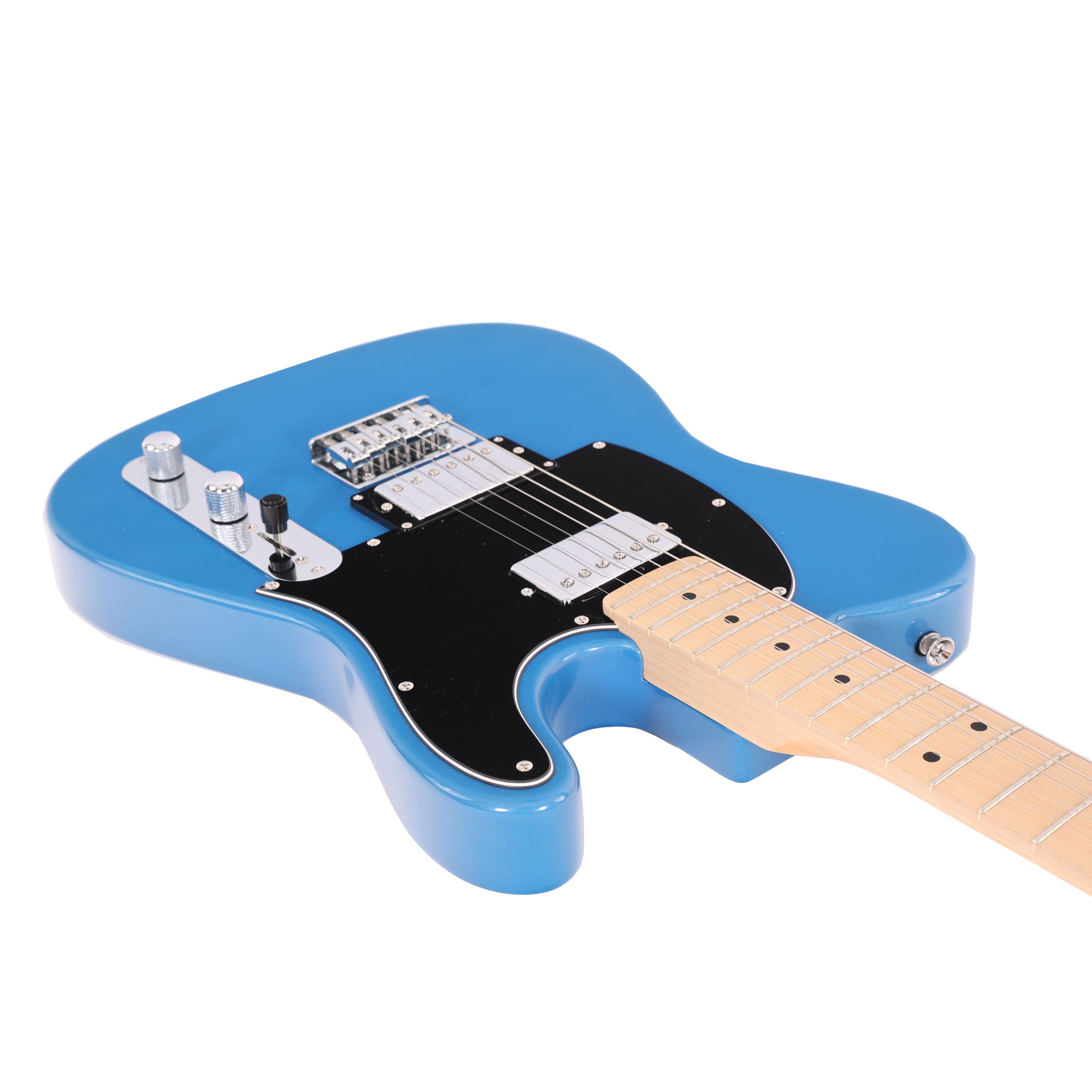 EastCoast T2 Electric Guitar in Ocean Blue Metallic with Maple Fingerboard - EC-T2-OBM (9).jpg