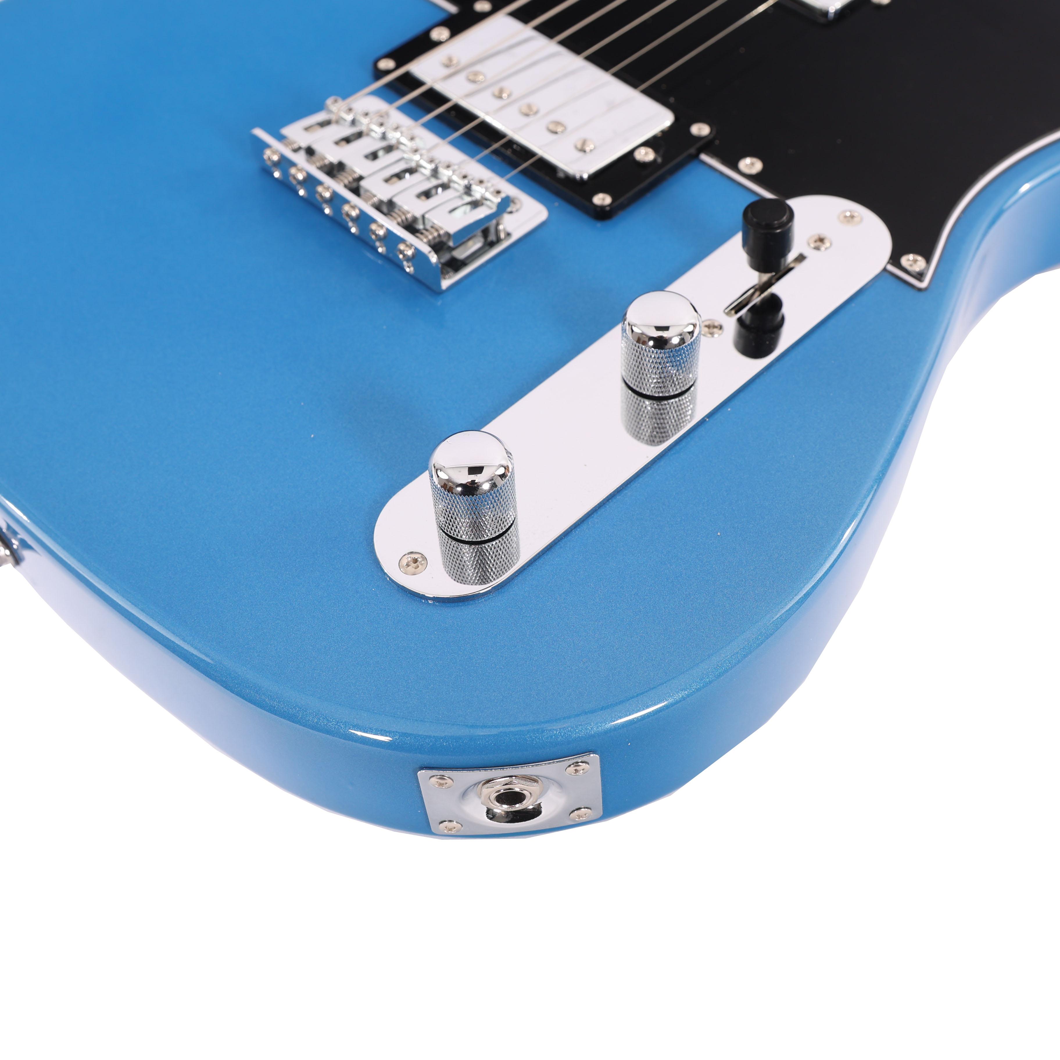 EastCoast T2 Electric Guitar in Ocean Blue Metallic with Maple Fingerboard - EC-T2-OBM (8).jpg