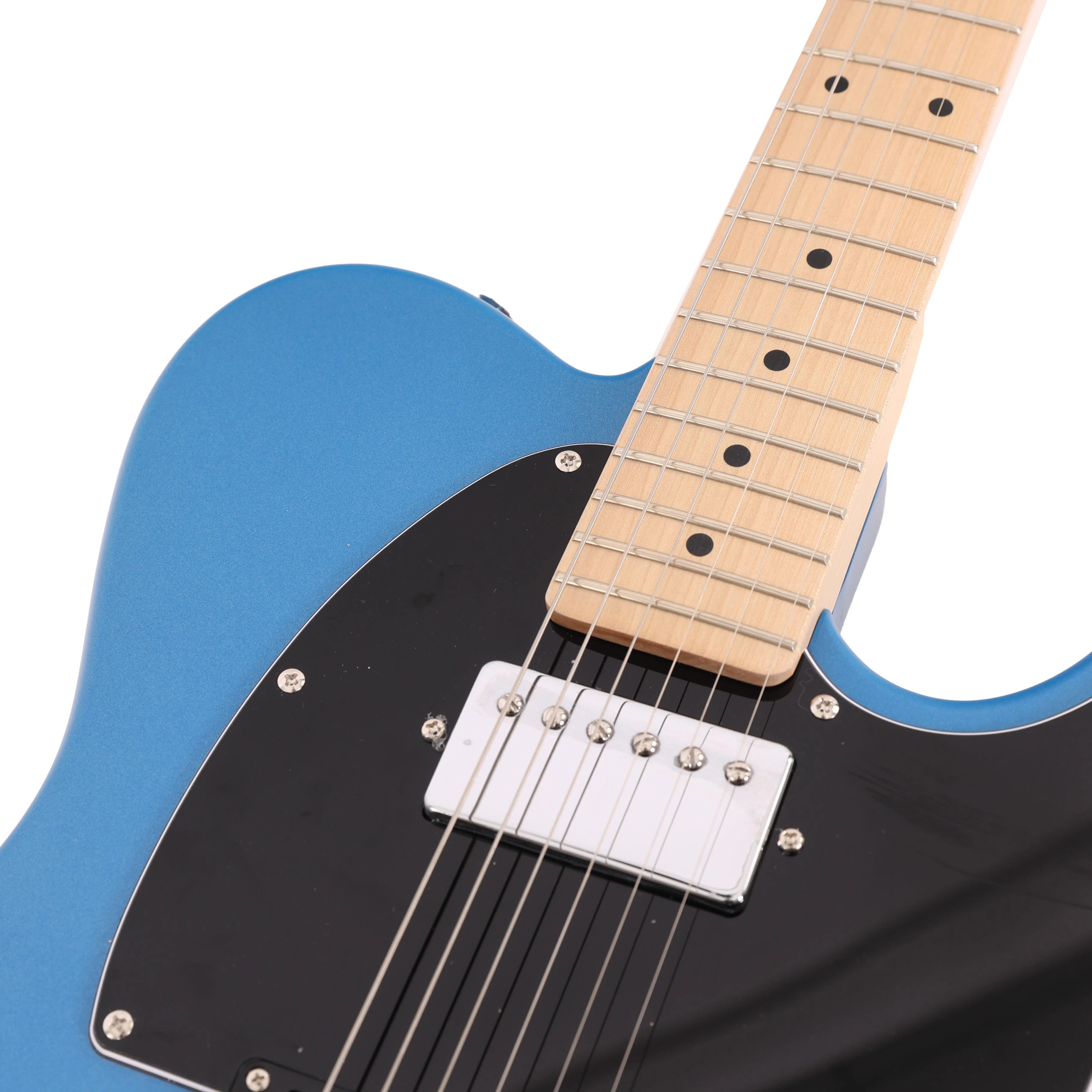 EastCoast T2 Electric Guitar in Ocean Blue Metallic with Maple Fingerboard - EC-T2-OBM (7).jpg
