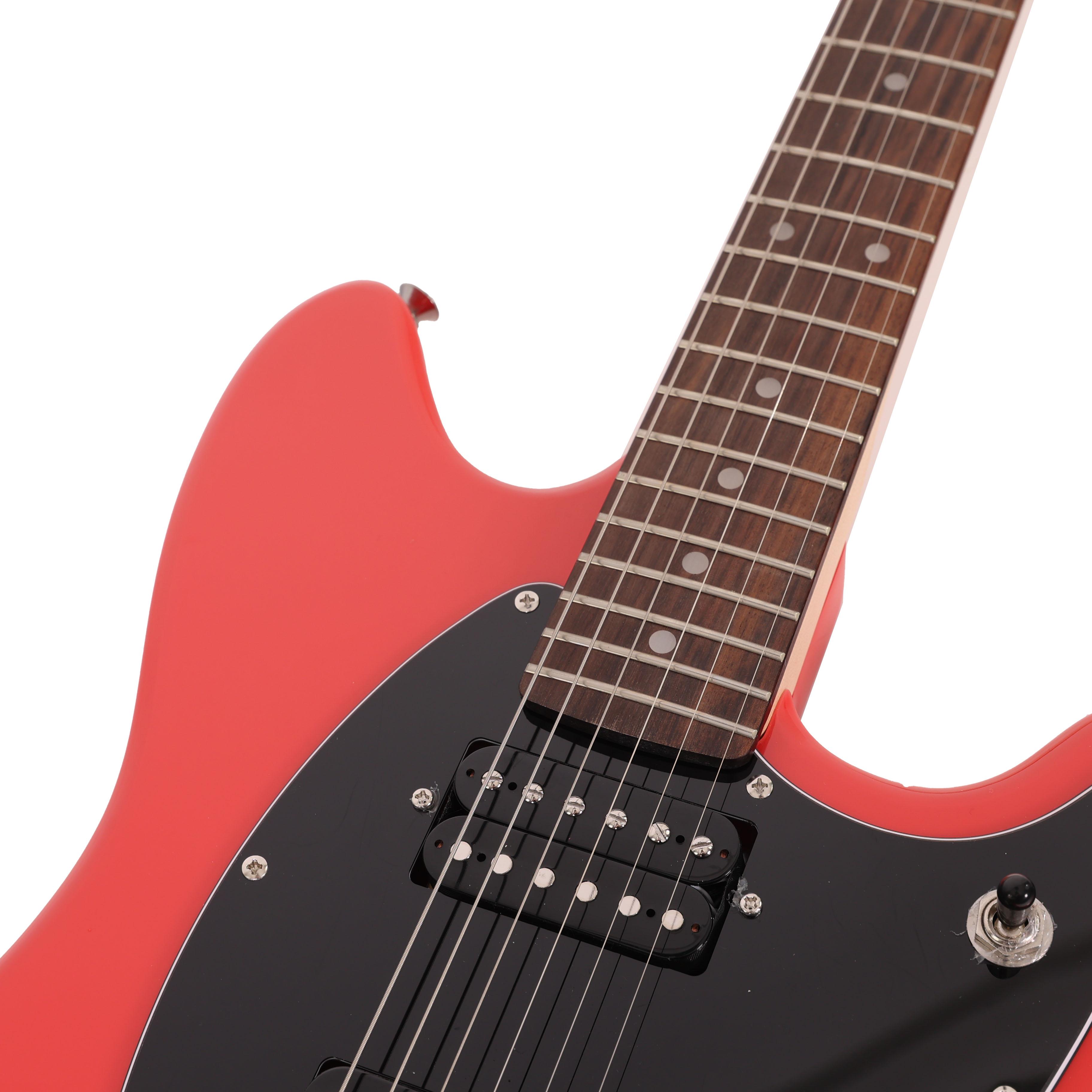 EastCoast MS1 Short Scale Electric Guitar in Fiesta Red with Rosewood Fretboard - EC-MS1-FR (7).jpg