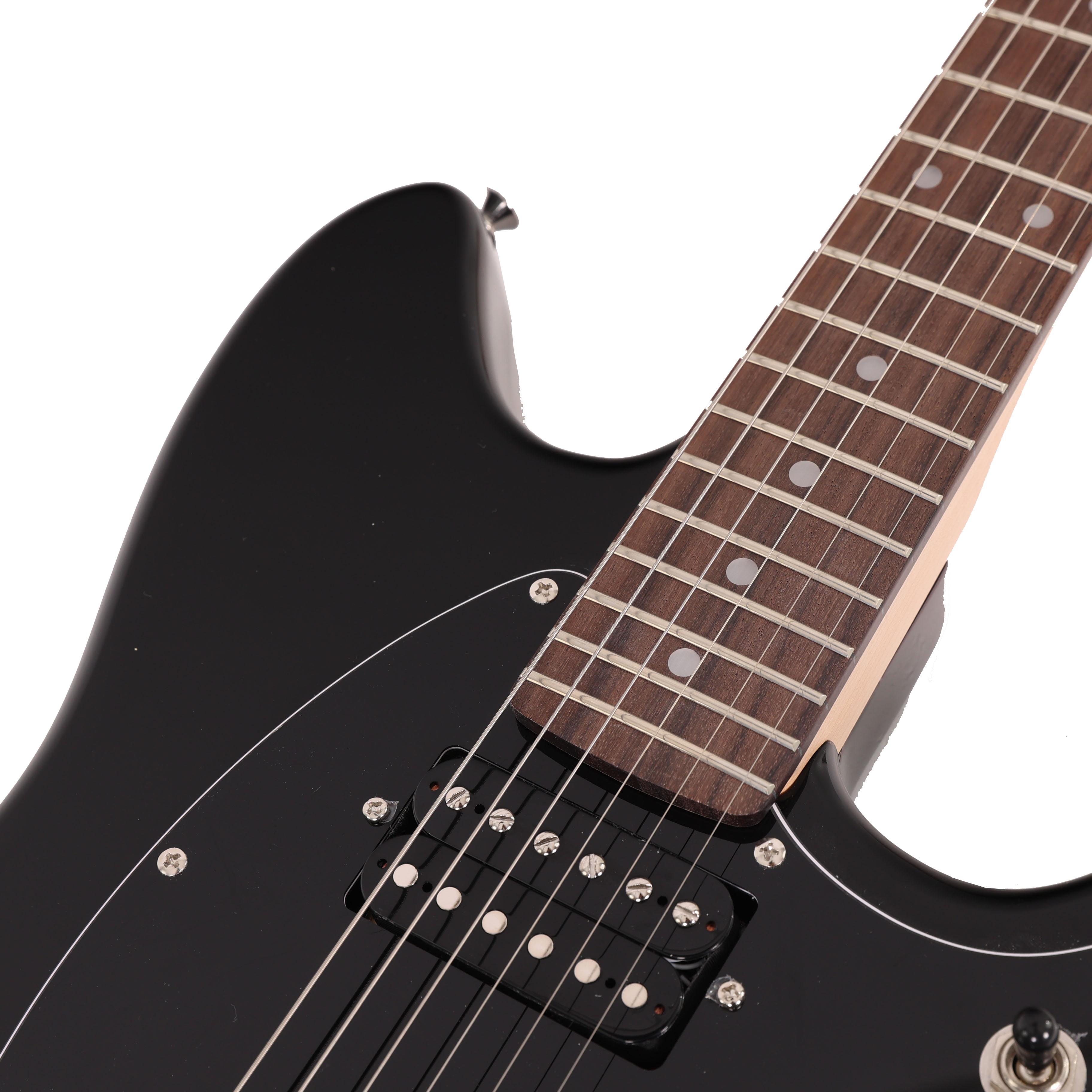 EastCoast MS1 Short Scale Electric Guitar in Black with Rosewood Fretboard - EC-MS1-BLK (7).jpg