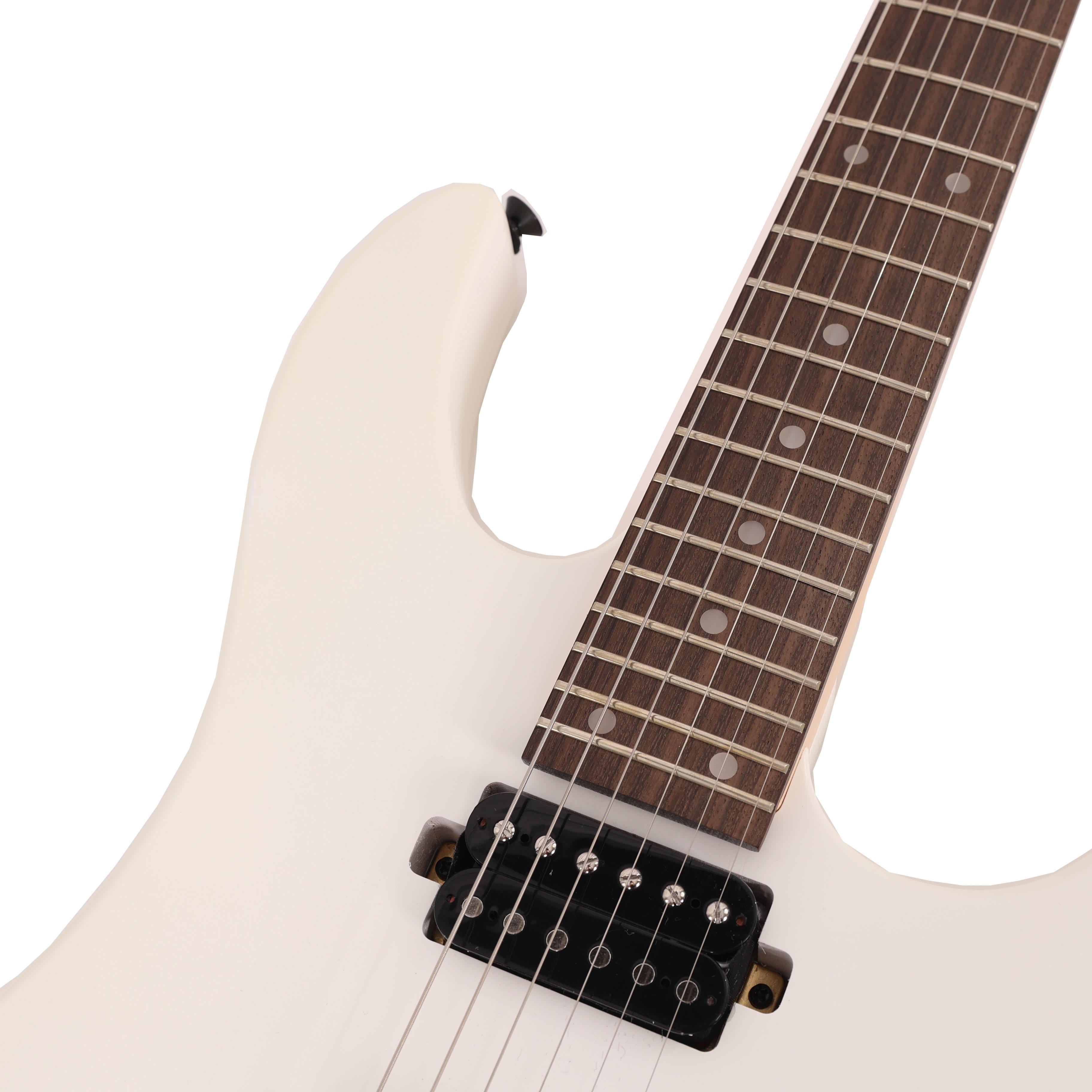 EastCoast MT1 Electric Guitar in Satin White with Rosewood Fretboard - EC-MT1-WH (7).jpg
