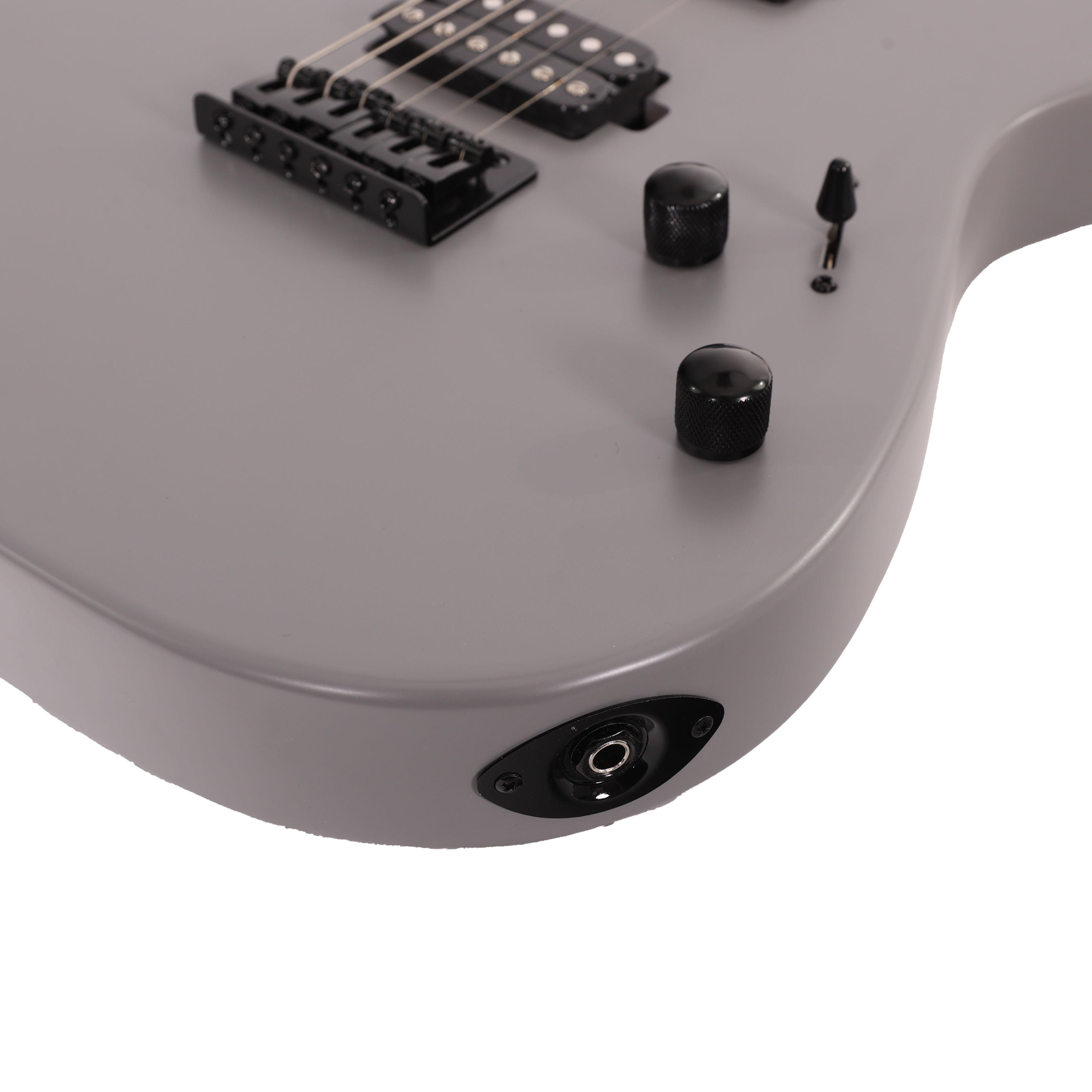 EastCoast MT1 Electric Guitar in Satin Stone Grey with Rosewood Fretboard - EC-MT1-SG (8).jpg