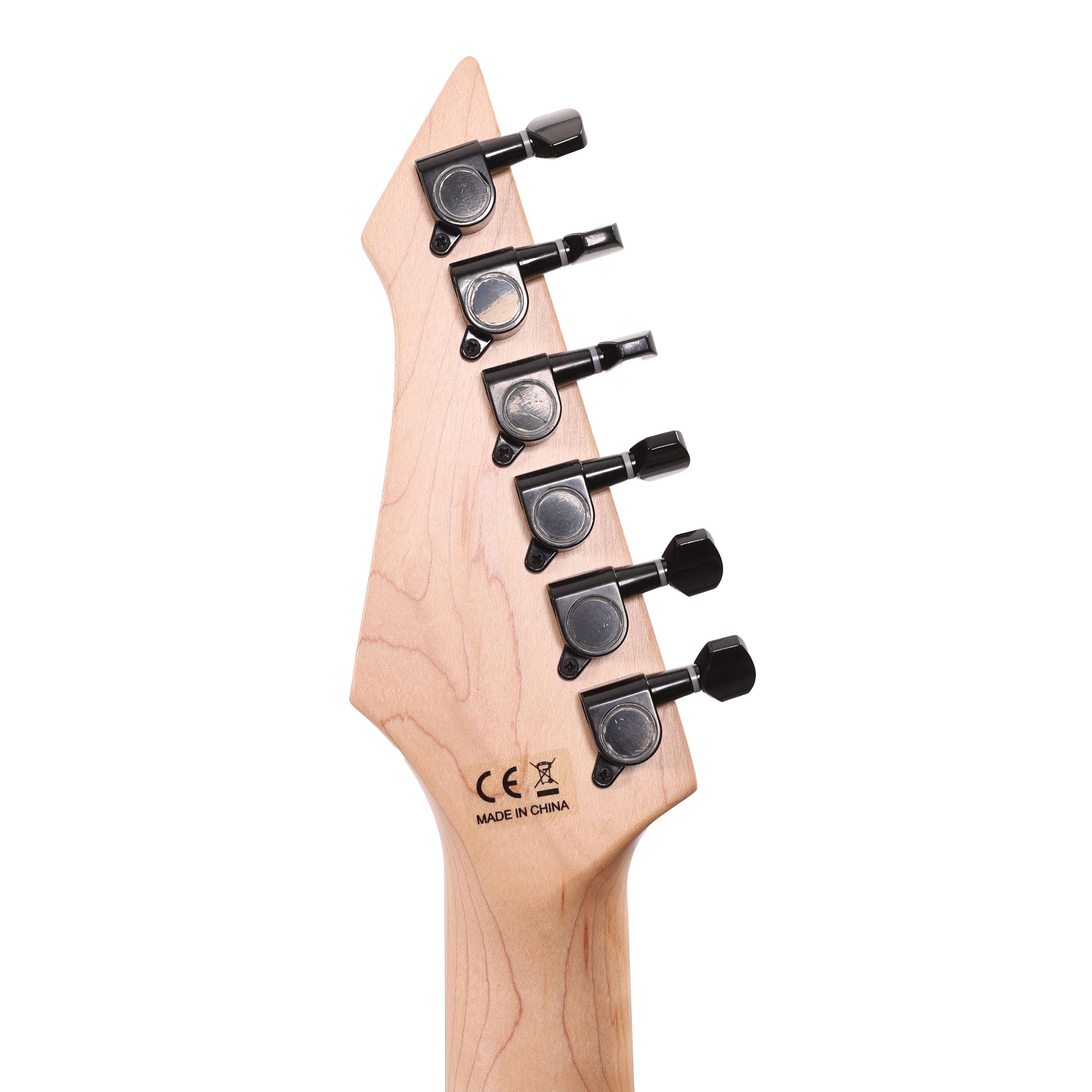EastCoast MT1 Electric Guitar in Satin Black with Rosewood Fretboard - EC-MT1-BK (5).jpg