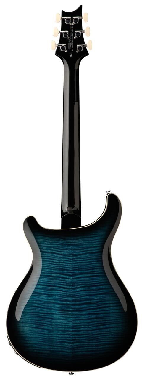 PRS SE Hollowbody II Piezo Electric Guitar in Peacock Blue (2026) - SE Hollowbody II Piezo Peacock Blue Smokeburst_back_compressed.jpg