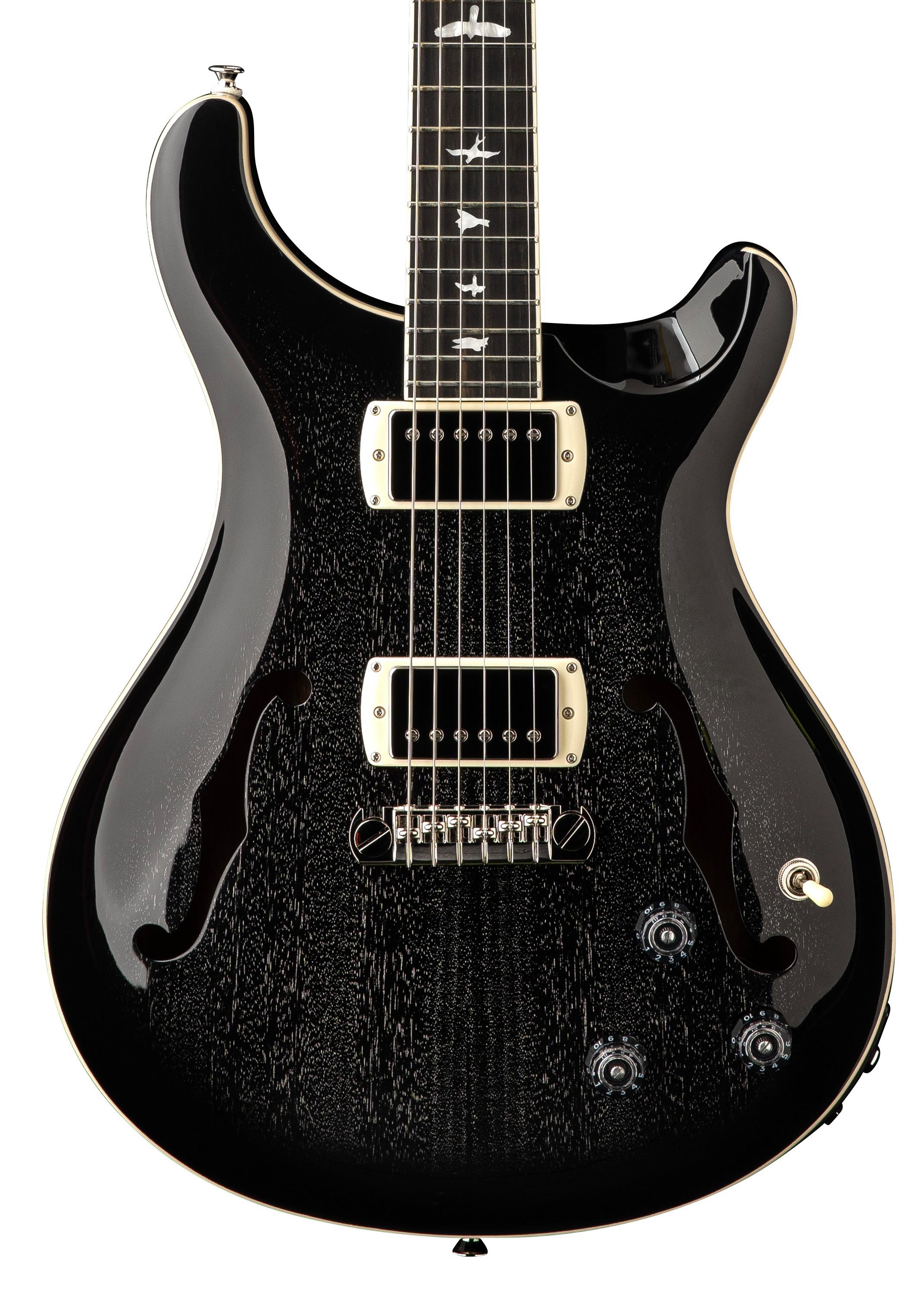 PRS SE Hollowbody Standard Piezo Electric Guitar in Dog Hair Smokeburst - SE Hollowbody Standard Piezo Dog Hair Smokeburst-hero.jpg