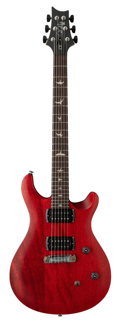 PRS SE CE24 Standard Stoptail Electric Guitar in Satin Vintage Cherry (2026) - SE CE 24 Standard Satin Stoptail Vintage Cherry.jpg