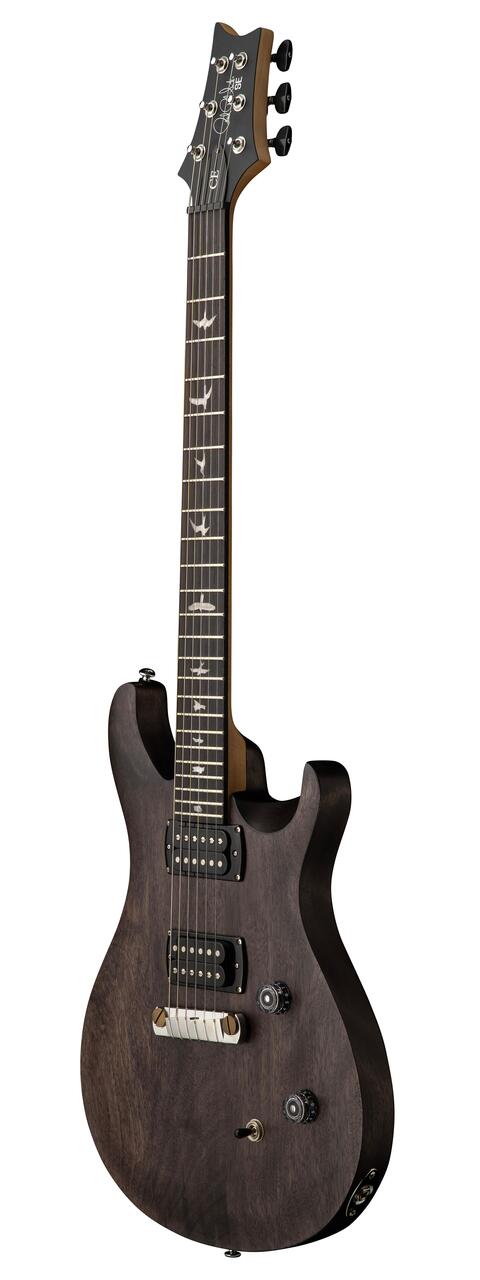 PRS SE CE24 Standard Stoptail Electric Guitar in Satin Charcoal - SE CE 24 Standard Satin Stoptail Charcoal_3quarters.jpg