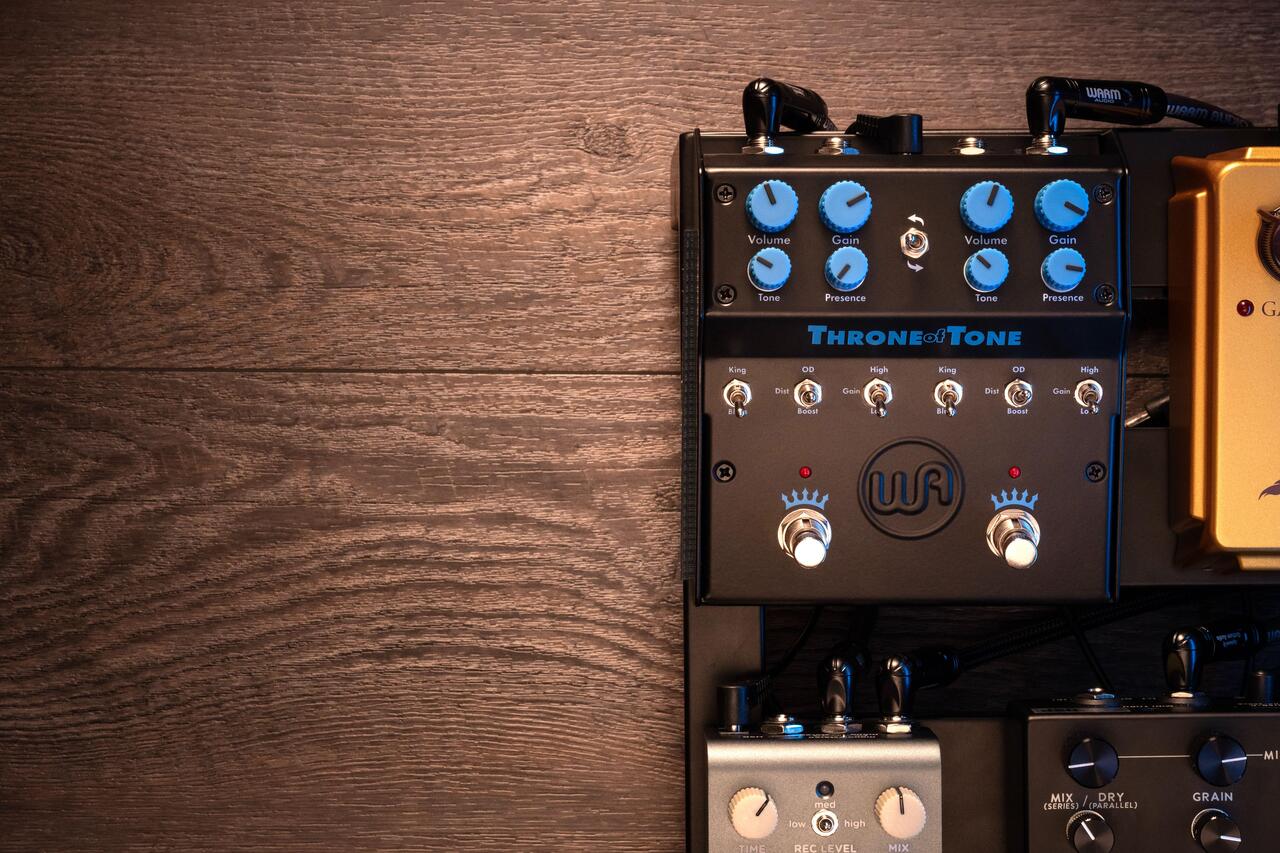 Warm Audio Throne of Tone Dual Overdrive Pedal - Andertons Music Co