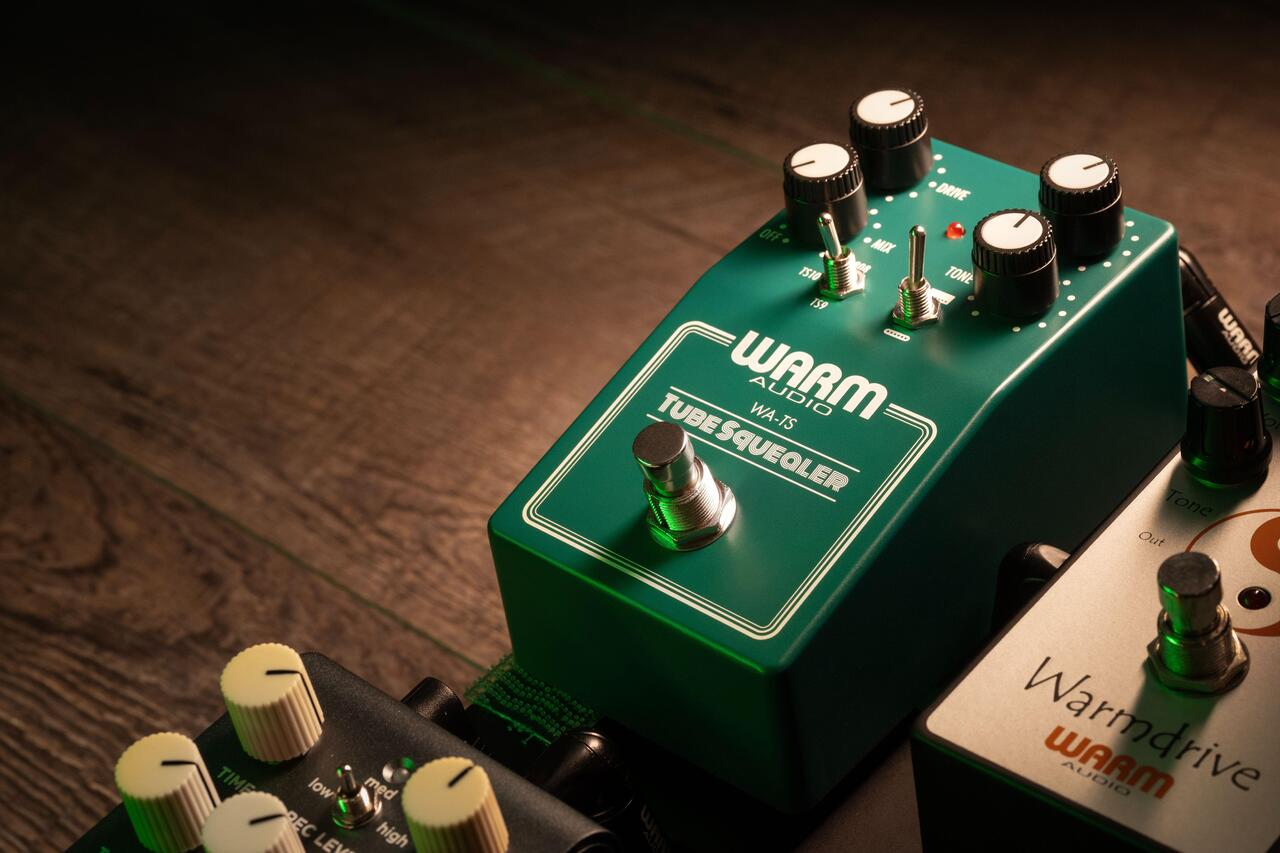 Warm Audio Tube Squealer Overdrive Pedal - TS-StillLife-3_compressed.jpg