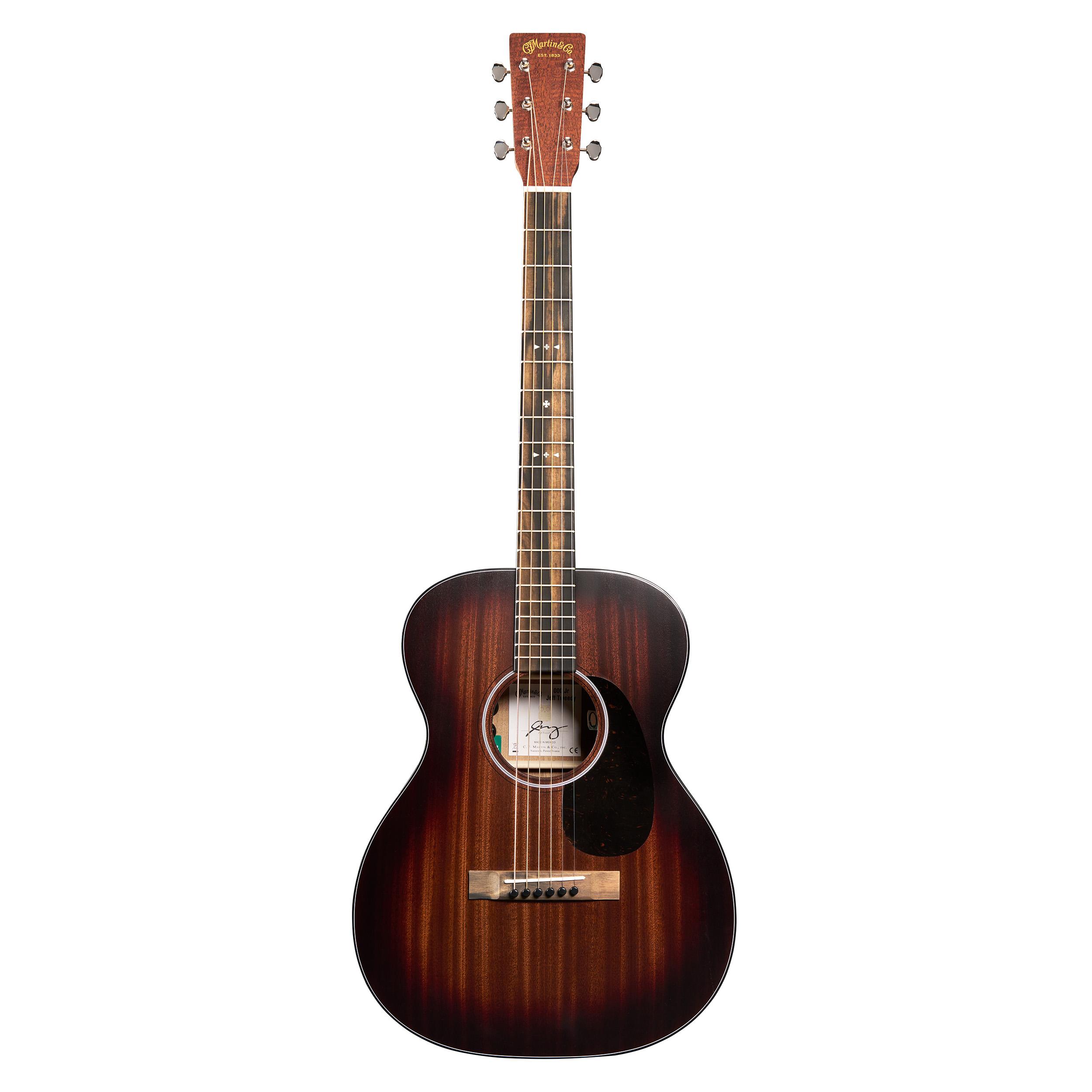 Martin Junior Series 000 Jr E Jeff Tweedy Electro Acoustic in Dark Mahogany - 11000JREJEFFTWEEDY_Front Full.jpg