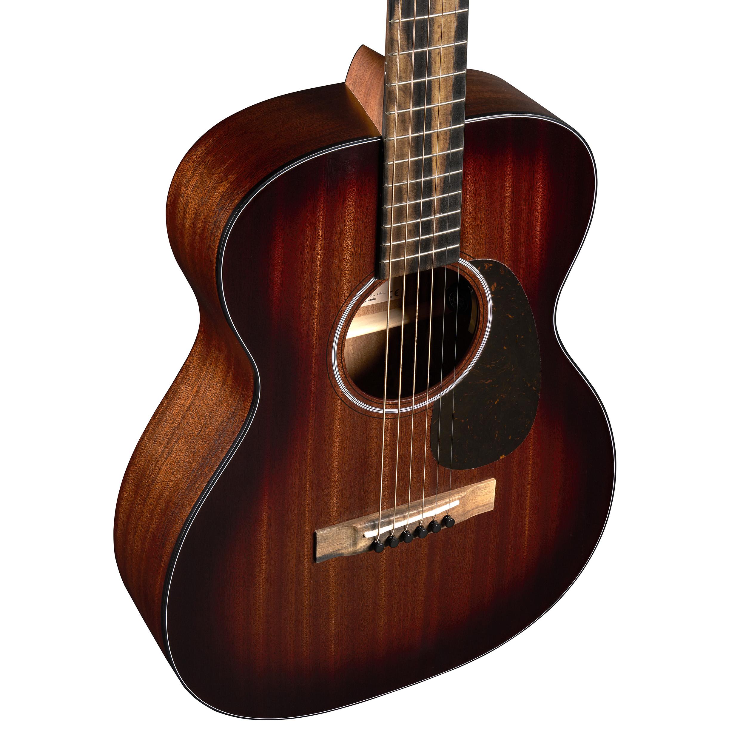 Martin Junior Series 000 Jr E Jeff Tweedy Electro Acoustic in Dark Mahogany - 11000JREJEFFTWEEDY_Front Angle 2.jpg