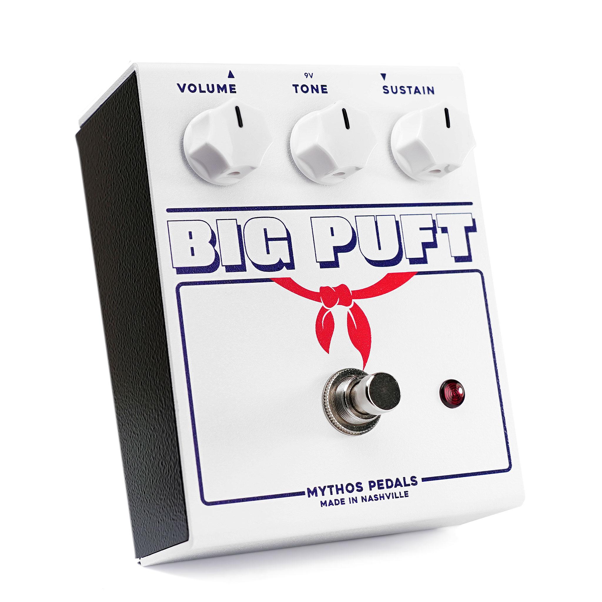 ギター Mythos Pedals BIG PUFT Jr. FUZZ Mythos Big Puft Fuzz Pedal - Andertons Music Co