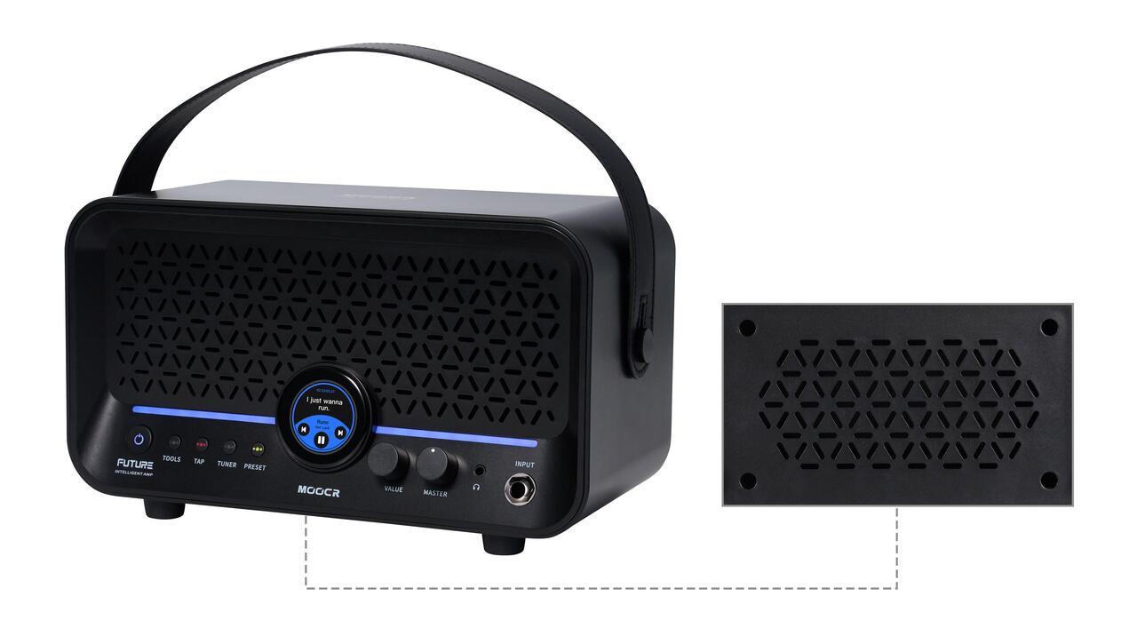 MOOER F15i Li Intelligent Desktop Amp with Lithium Battery in Black - F15i Li-black (2)_compressed.jpg