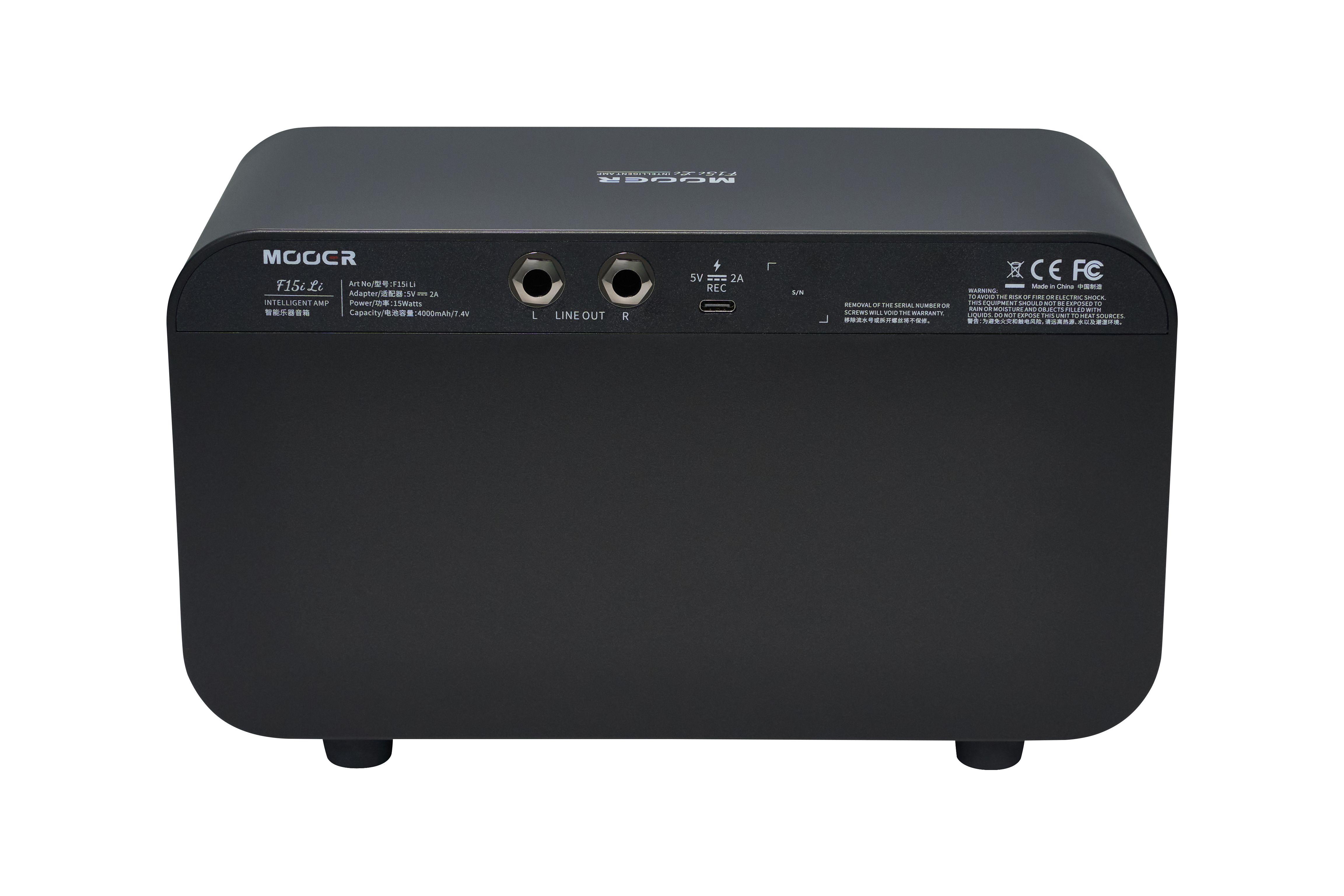 MOOER F15i Li Intelligent Desktop Amp with Lithium Battery in Black - F15i Li-black (7)_compressed.jpg