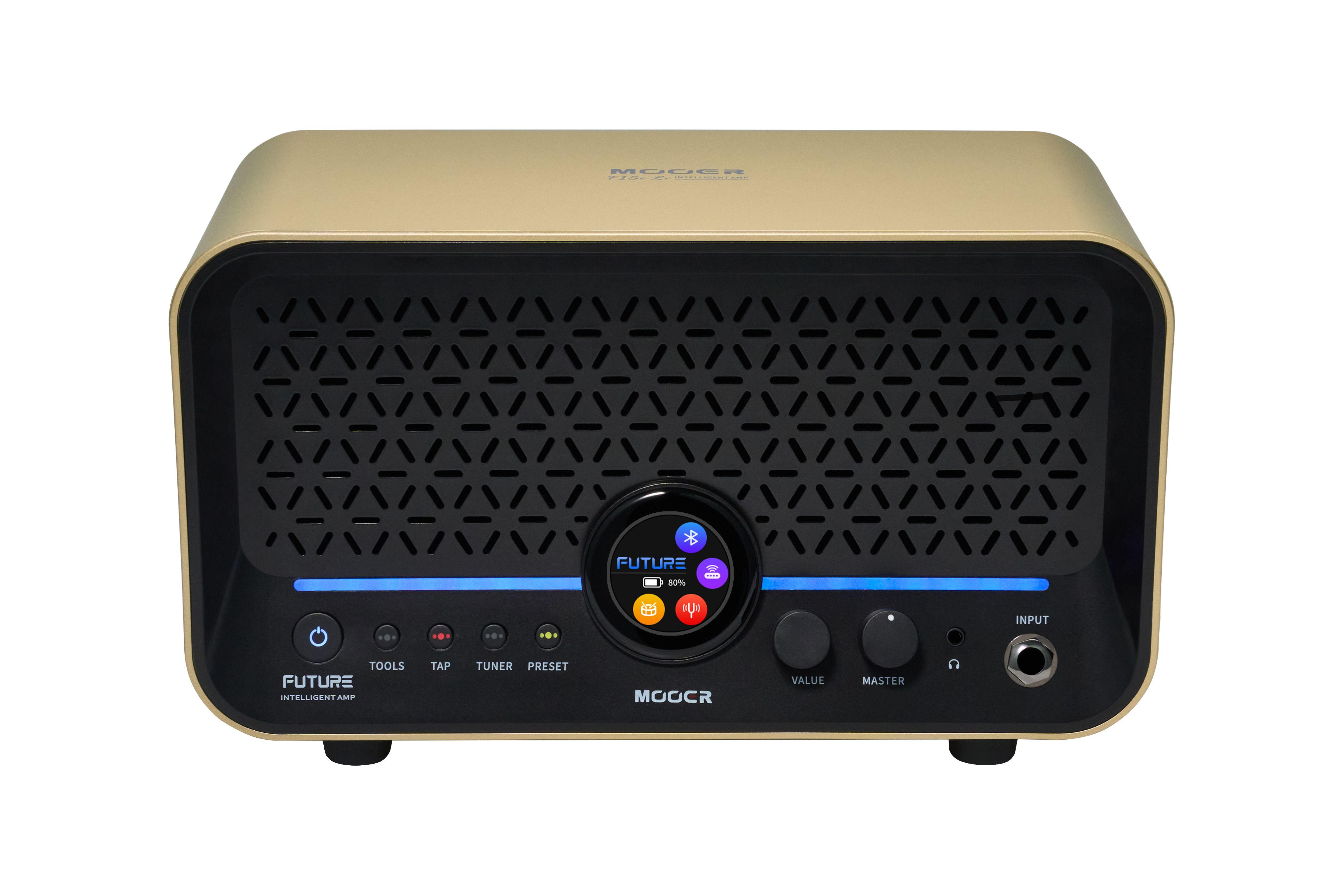 MOOER F15i Li Intelligent Desktop Amp with Lithium Battery in Gold - F15i Li-golden (6)_compressed.jpg