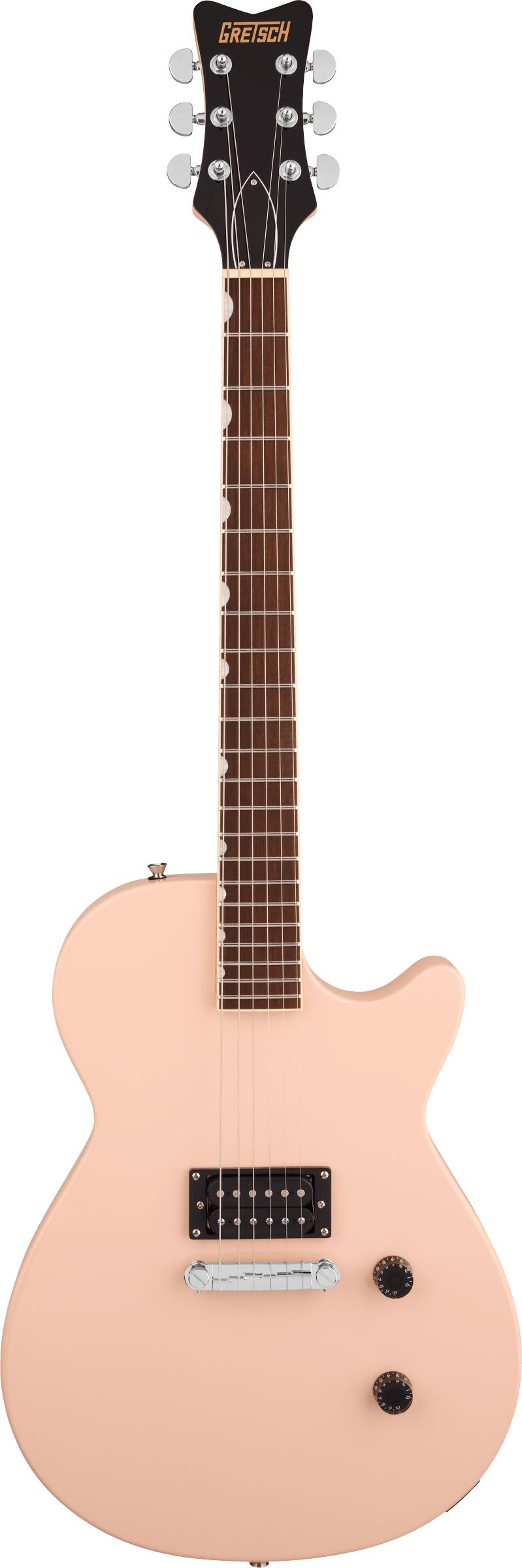 Gretsch Streamliner Jet Club 1 Pickup Electric Guitar in Shell Pink - 2814101556_gre_ins_frt_1_rr.jpg