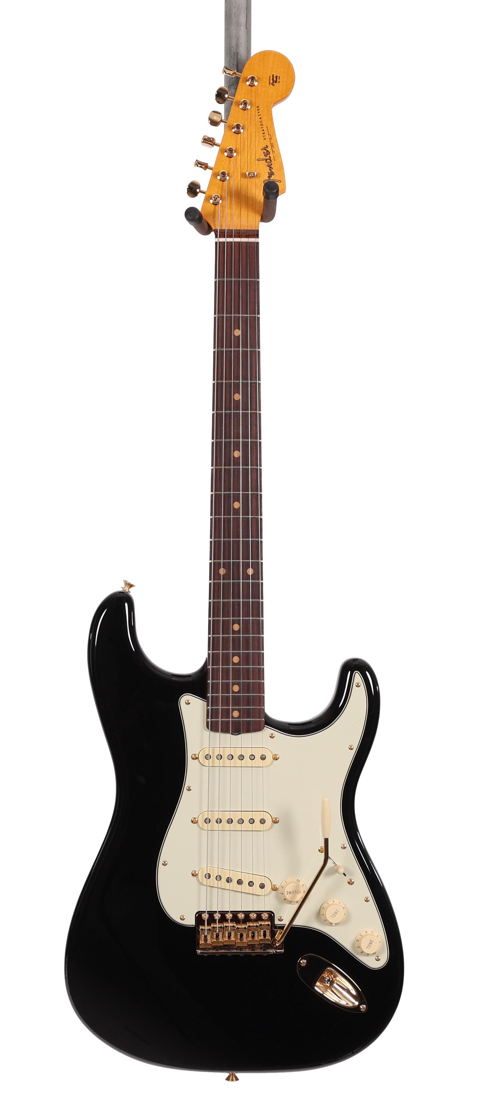 Fender FSR American Vintage II '61 Stratocaster In Black with Gold