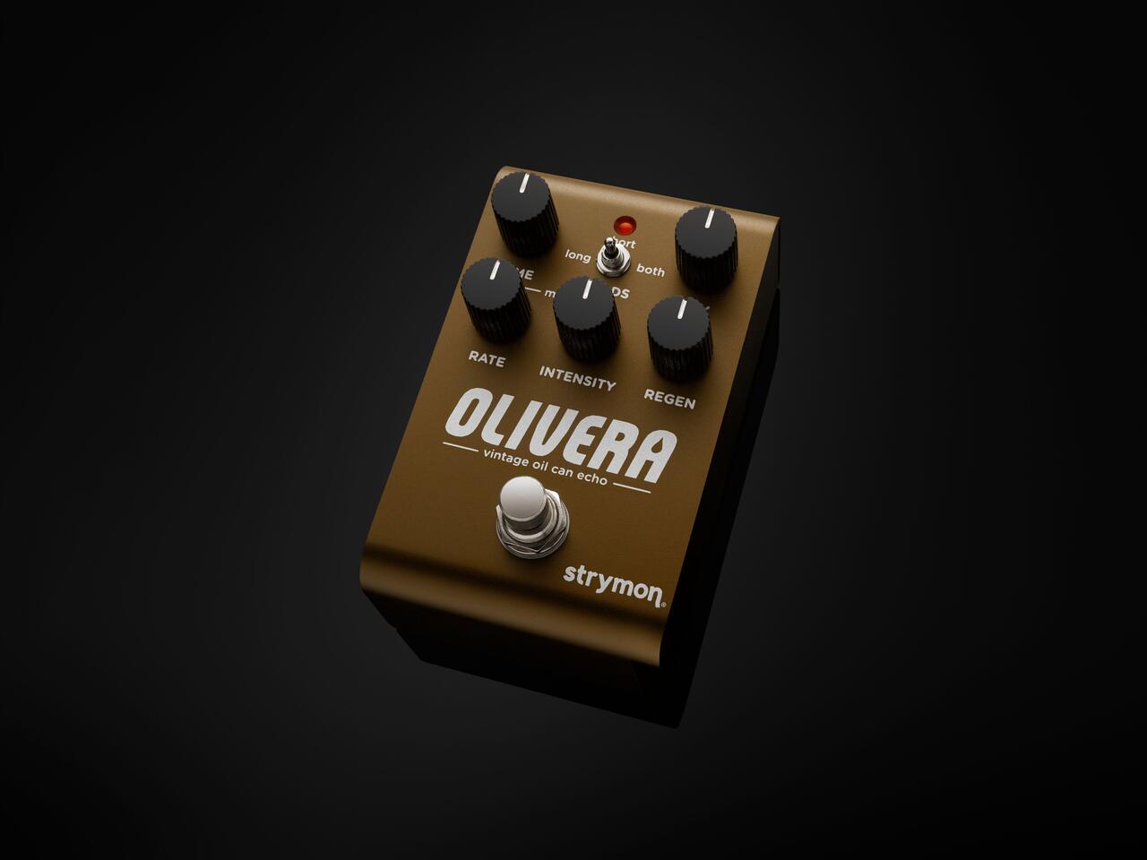 Strymon Olivera Vintage Oil Can Echo Analogue-Style Delay Pedal - Olivera_Press_AngleBeauty_V2_HQ_compressed.jpg