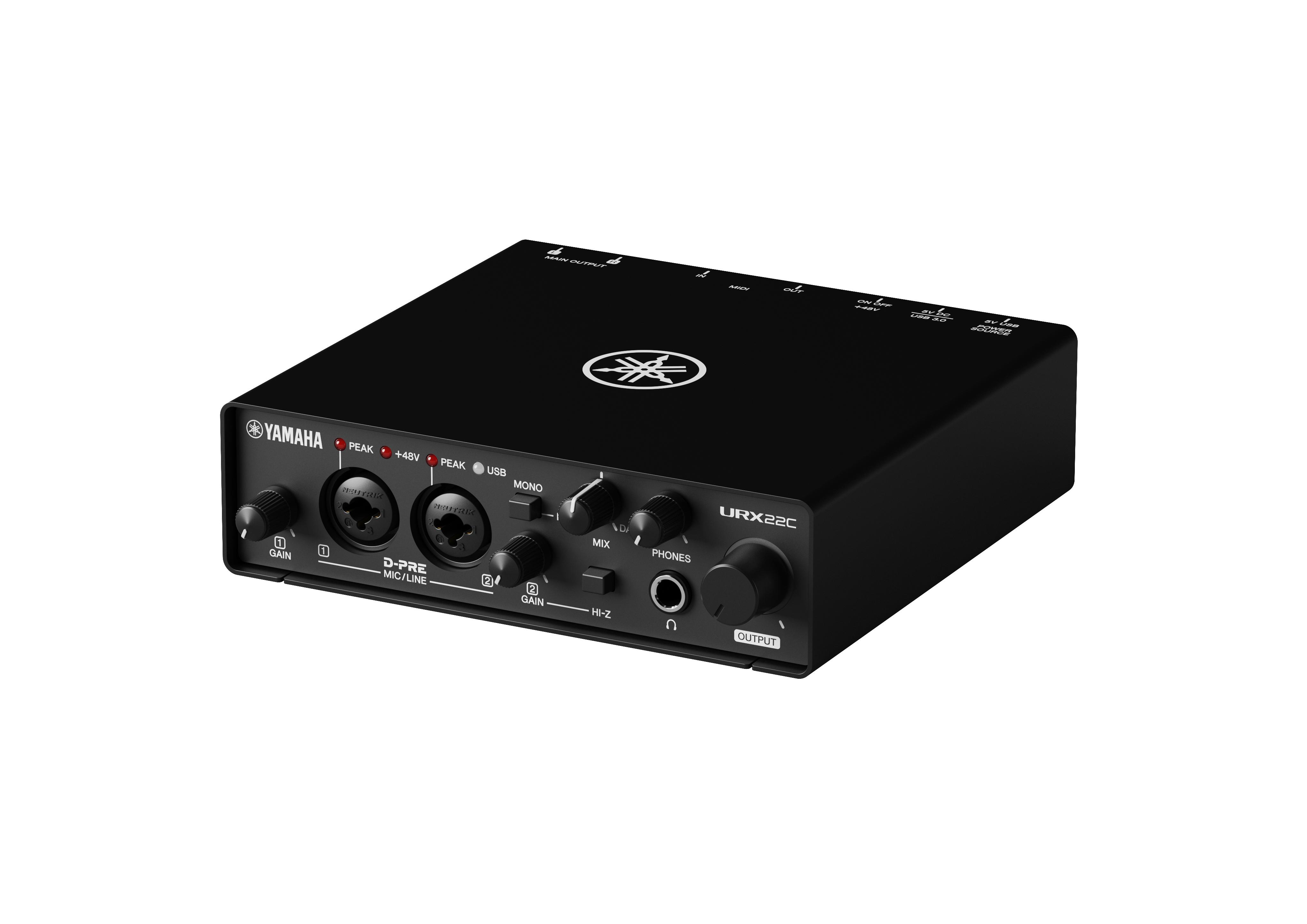 Yamaha URX22C USB-C Audio Interface - Andertons Music Co
