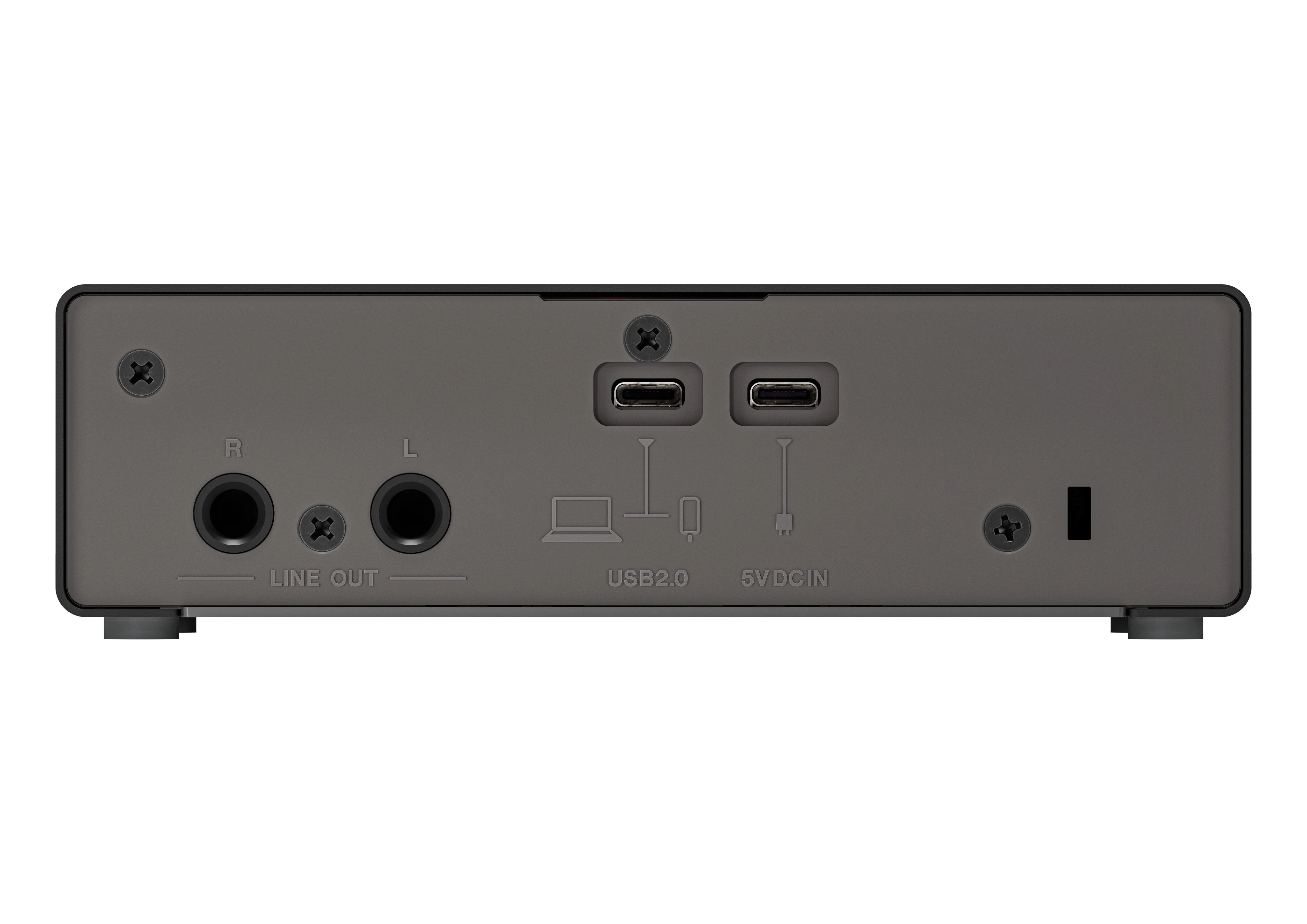 Yamaha UR12 MK3 USB-C Audio Interface In Black - UR12MK3_rear.jpg