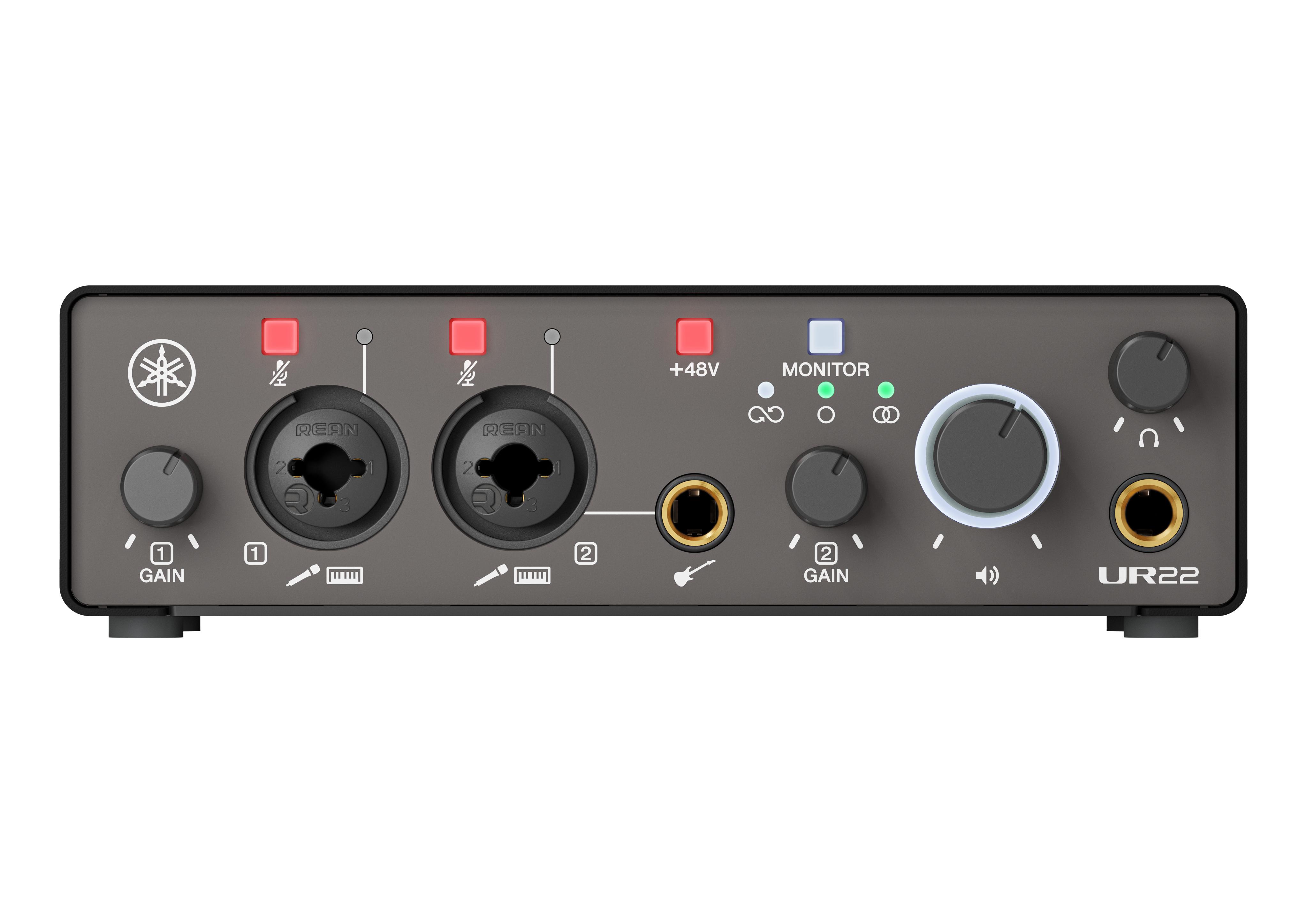 Yamaha UR22 MK3 USB-C Audio Interface In Black - UR22MK3_front.jpg