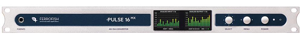 Ferrofish Pulse 16 MX Rackmount 16-Channel AD/DA, MADI and ADAT