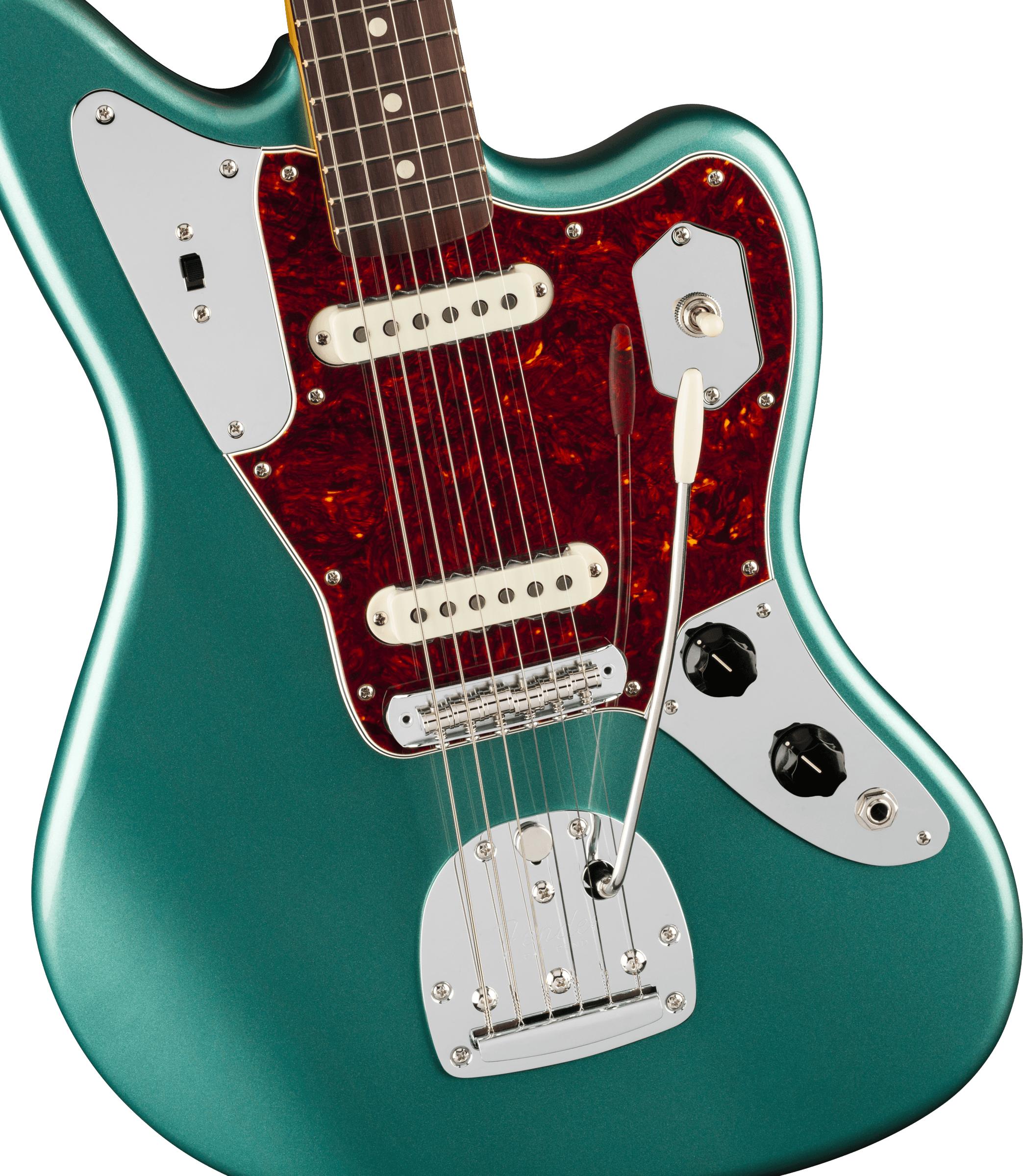 Fender American Professional Jaguar 改造あり Fender American Professional Classic Jaguar in Faded Sherwood