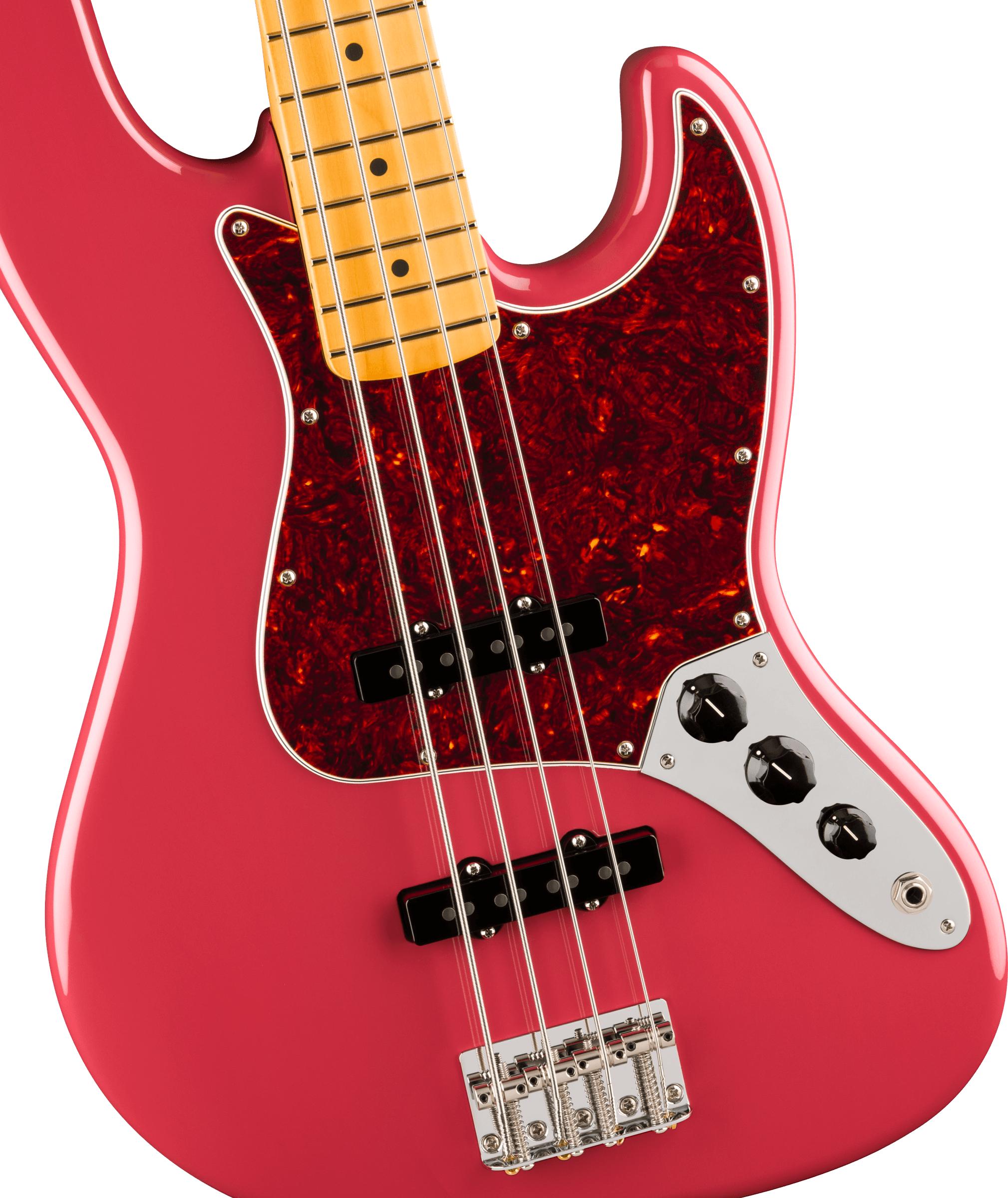 Fender American Professional Classic Jazz Bass in Faded Dakota Red