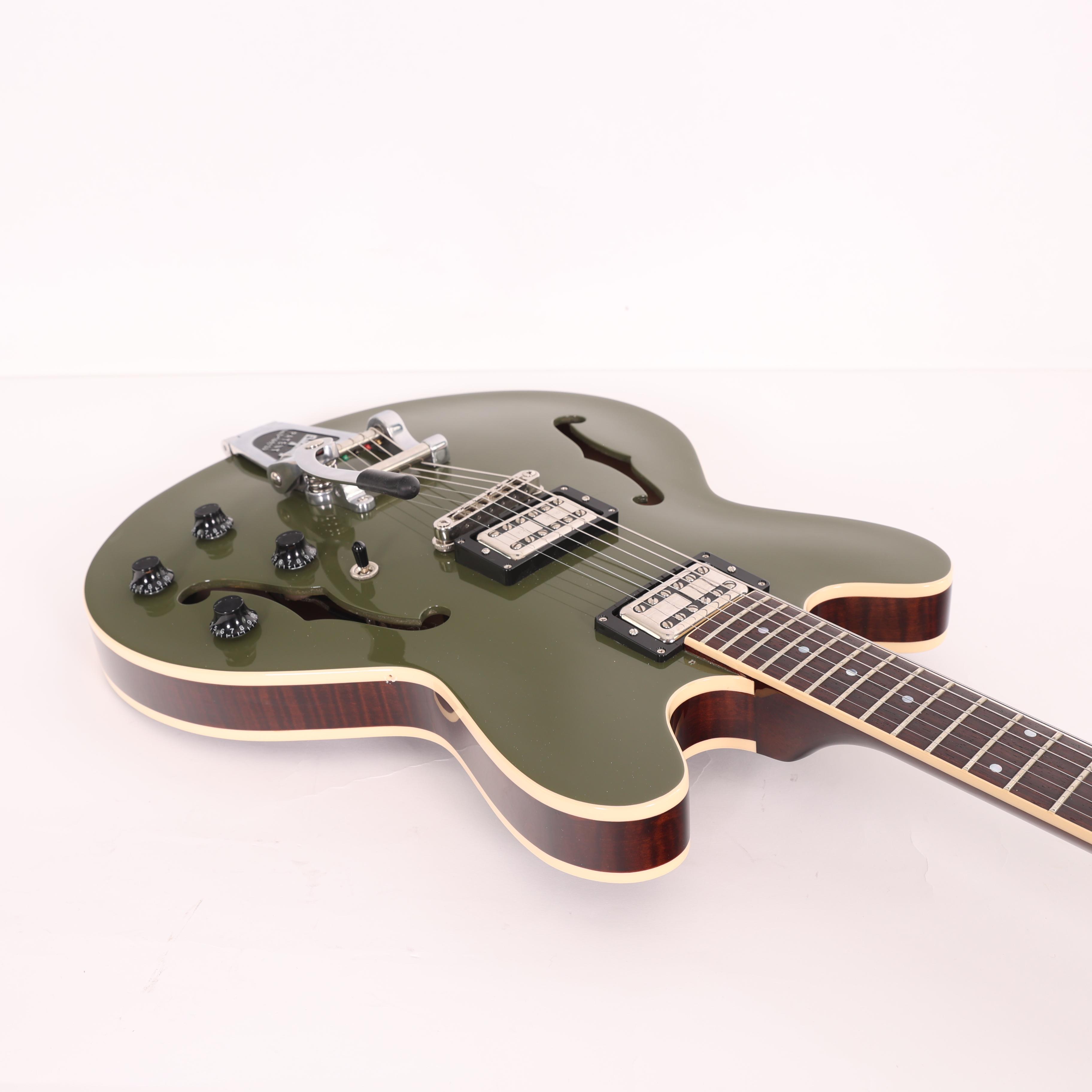 Second Hand Heritage Standard H-535 with Bigsby in Olive Drab 386 - SH-241-5386 (11).jpg